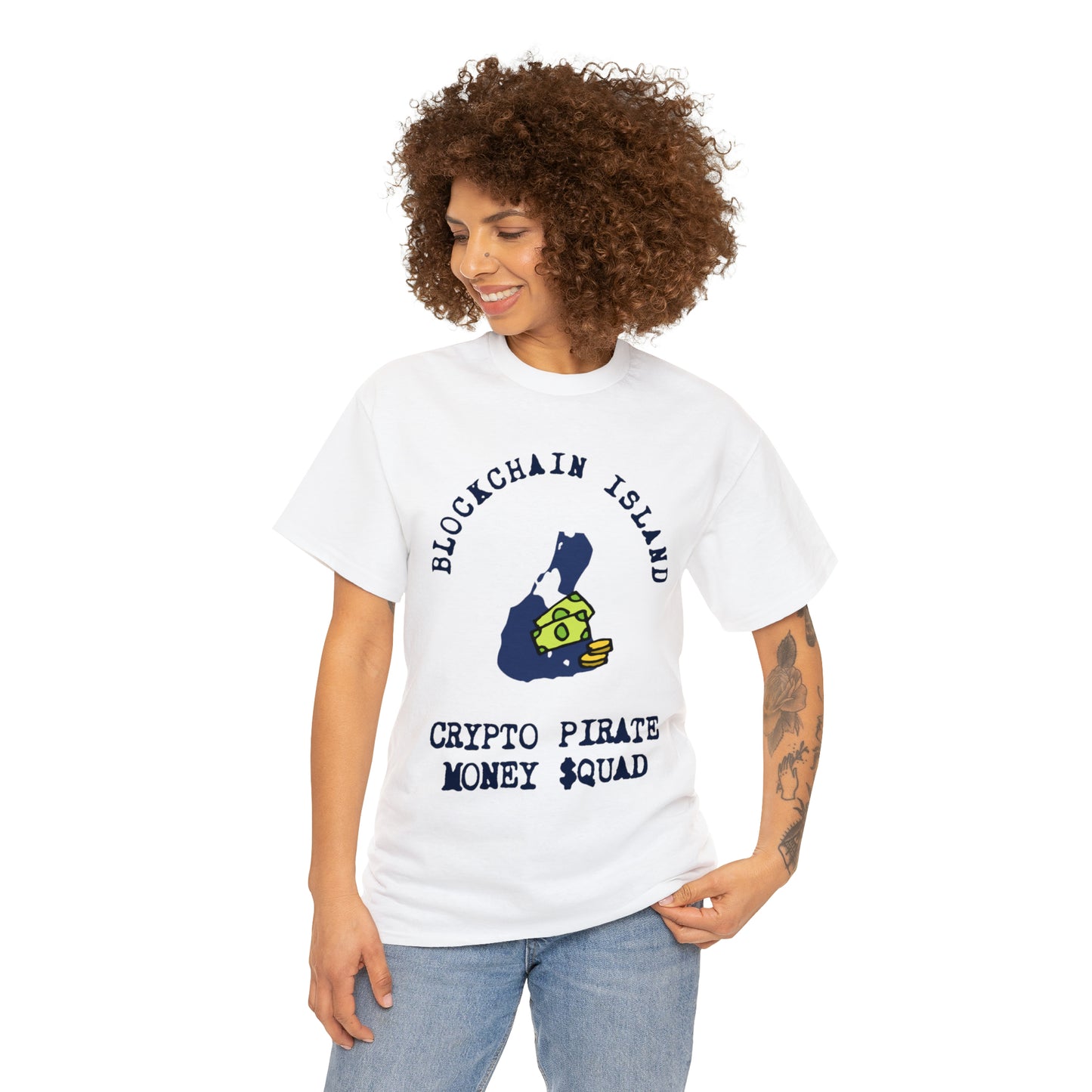 Blockchain Island Tee