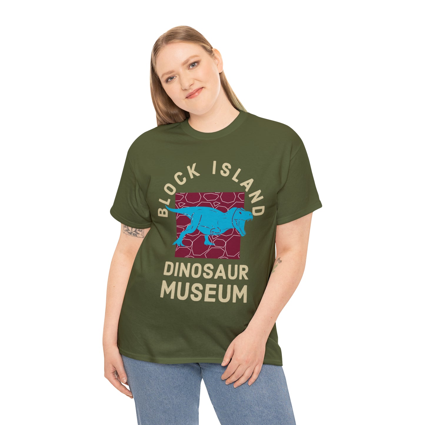 Block Island Dinosaur Museum Tee