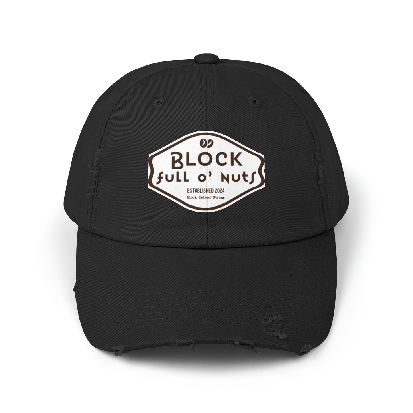 Block Full o’ Nuts Distressed Cap