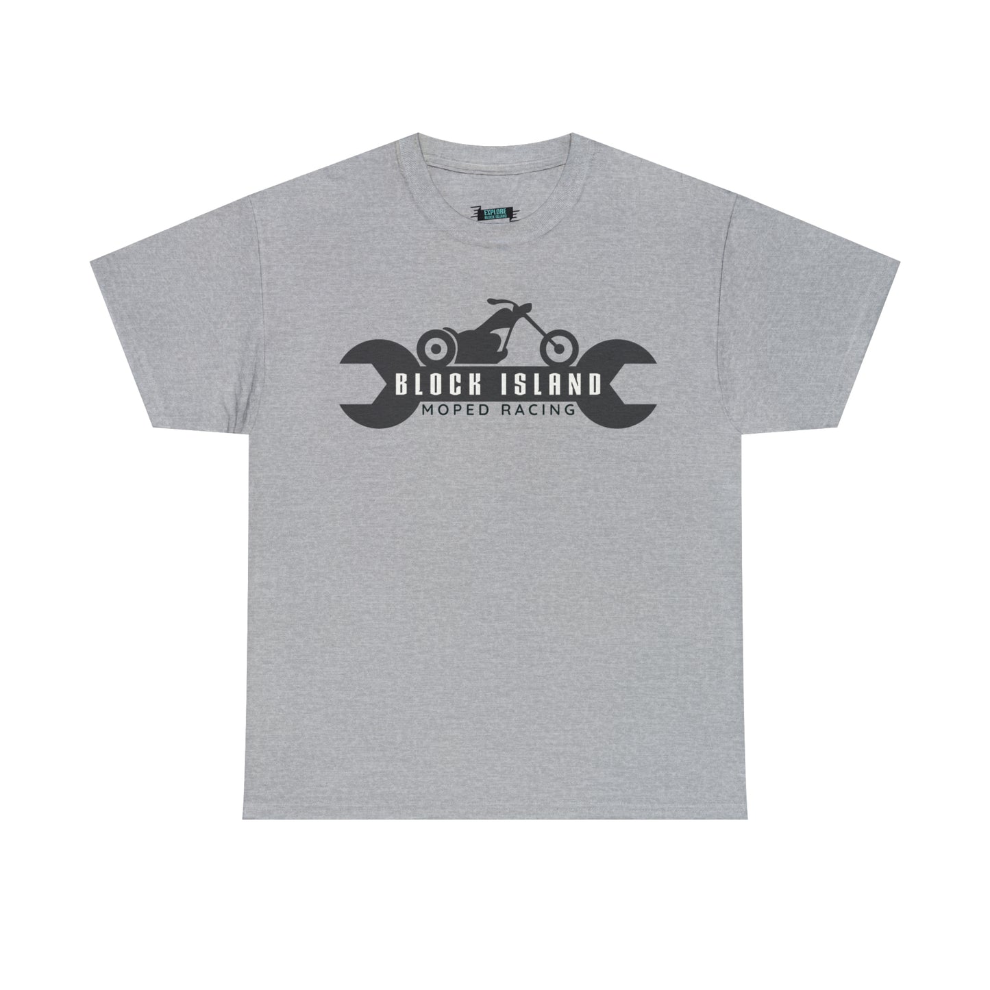 Block Island Moped Racing Tee