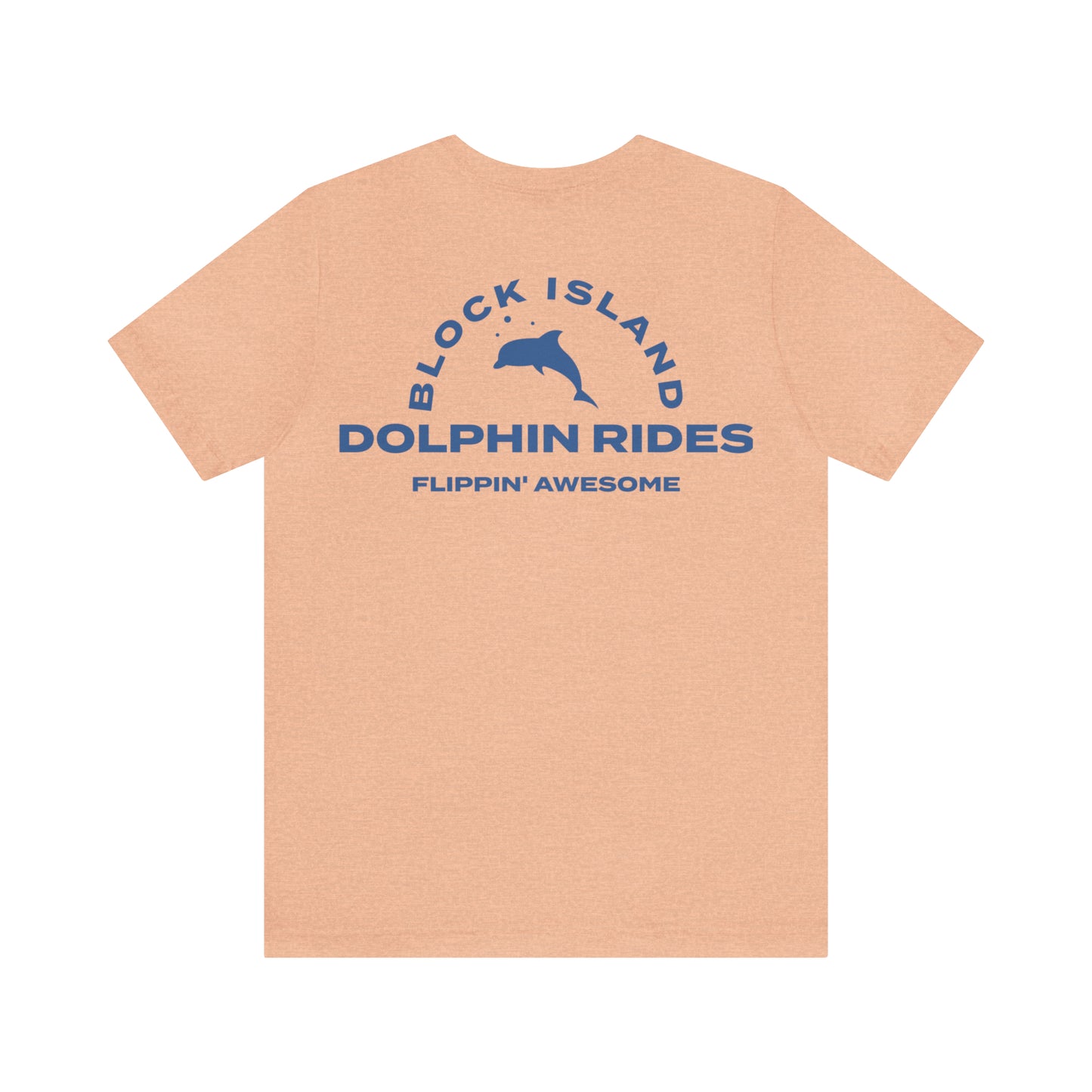 Block Island Dolphin Rides Tee