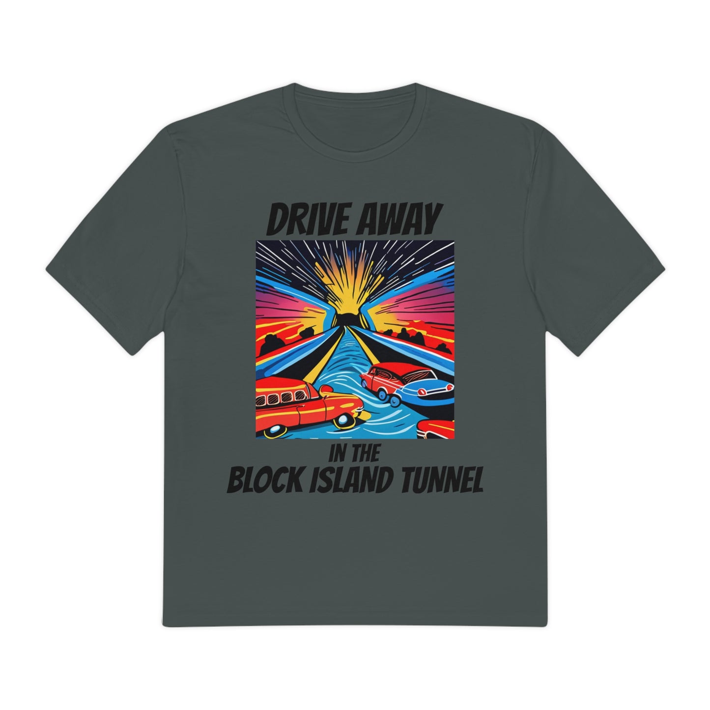 Drive Away in the Block Island Tunnel Tee