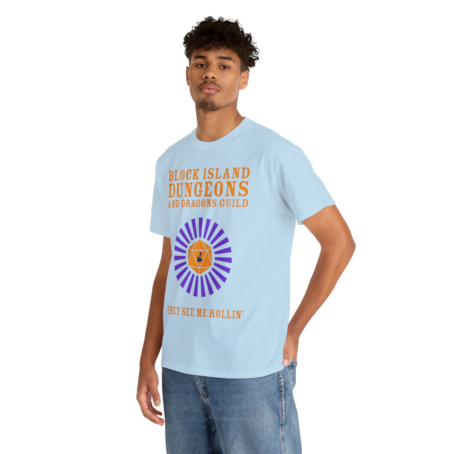 Block Island Dungeons and Dragons Guild Tee