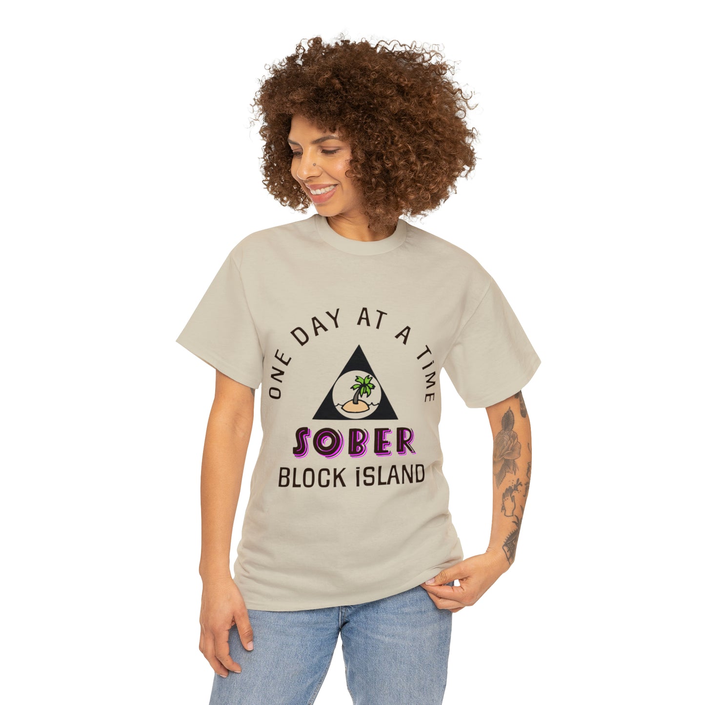 Sober Block Island Tee