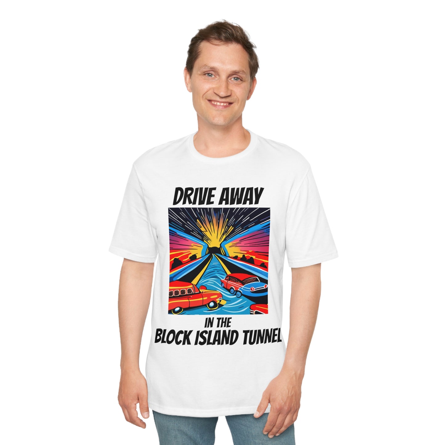 Drive Away in the Block Island Tunnel Tee