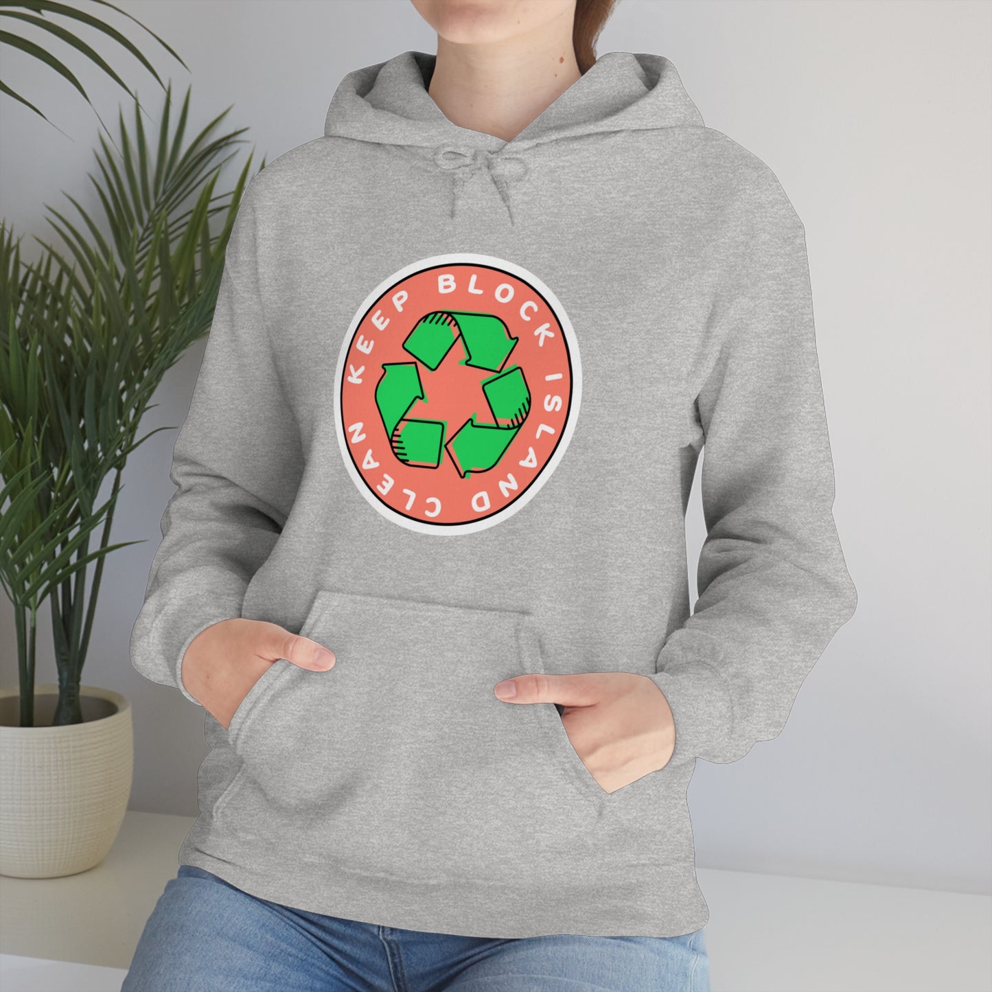 Keep Block Island Clean Hoodie