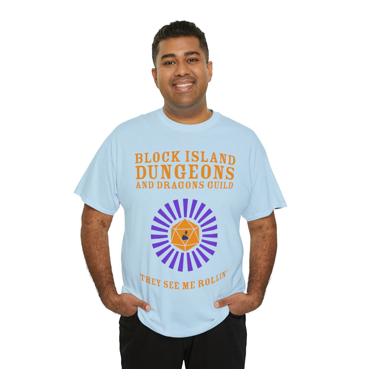 Block Island Dungeons and Dragons Guild Tee