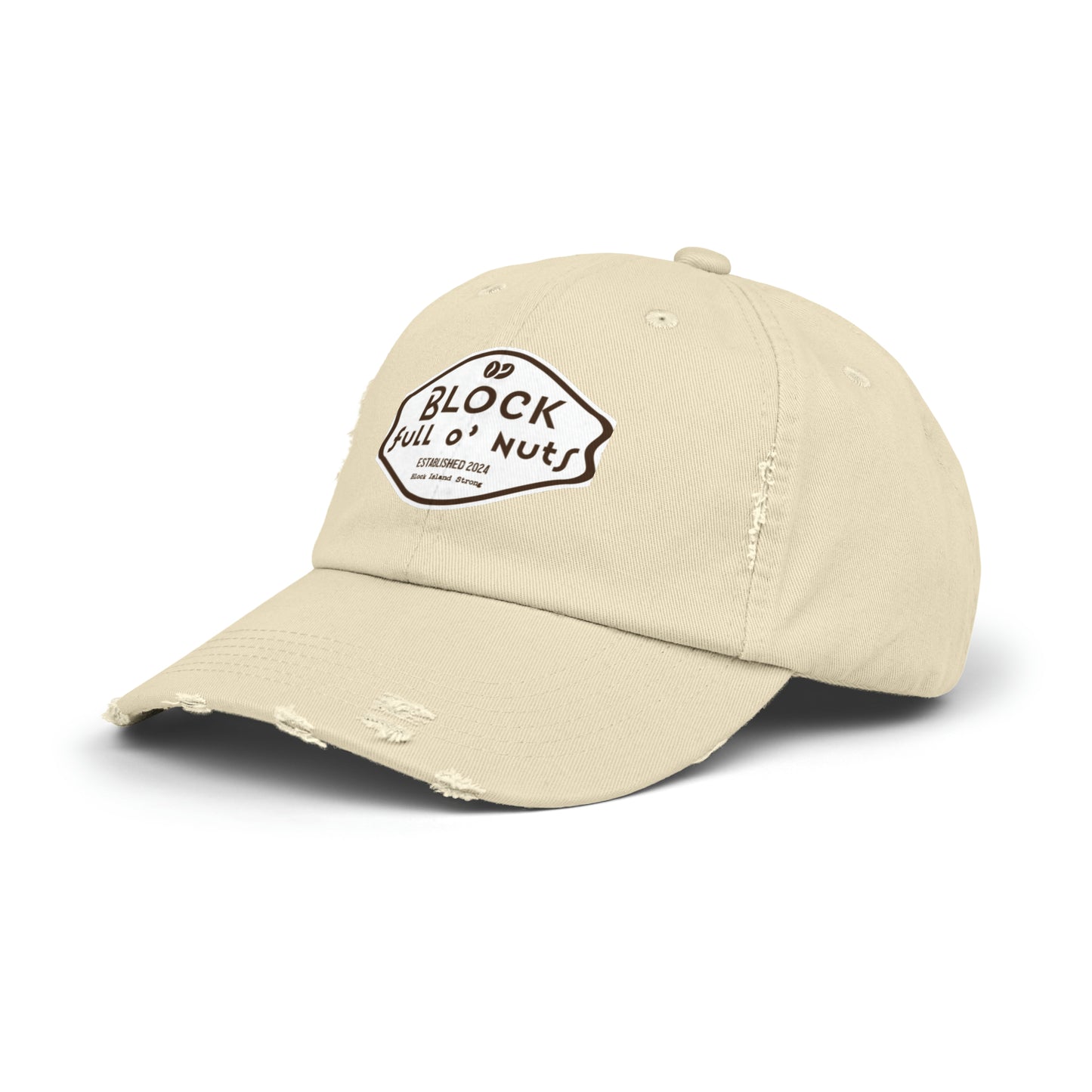 Block Full o’ Nuts Distressed Cap