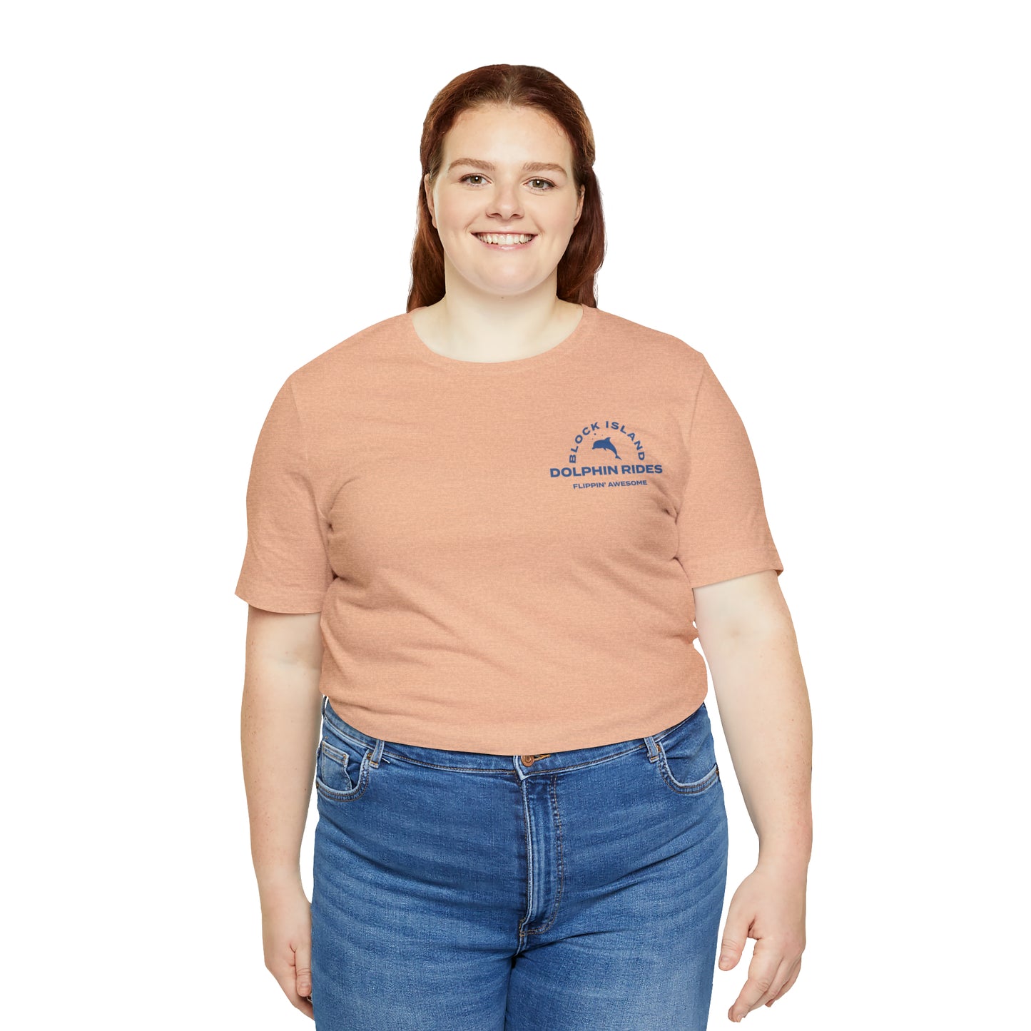 Block Island Dolphin Rides Tee