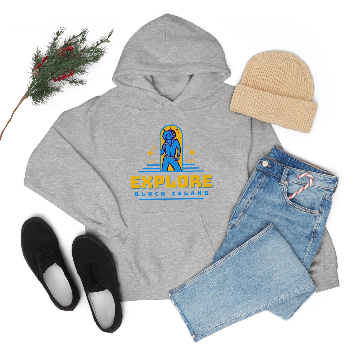 Explore Block Island Hoodie