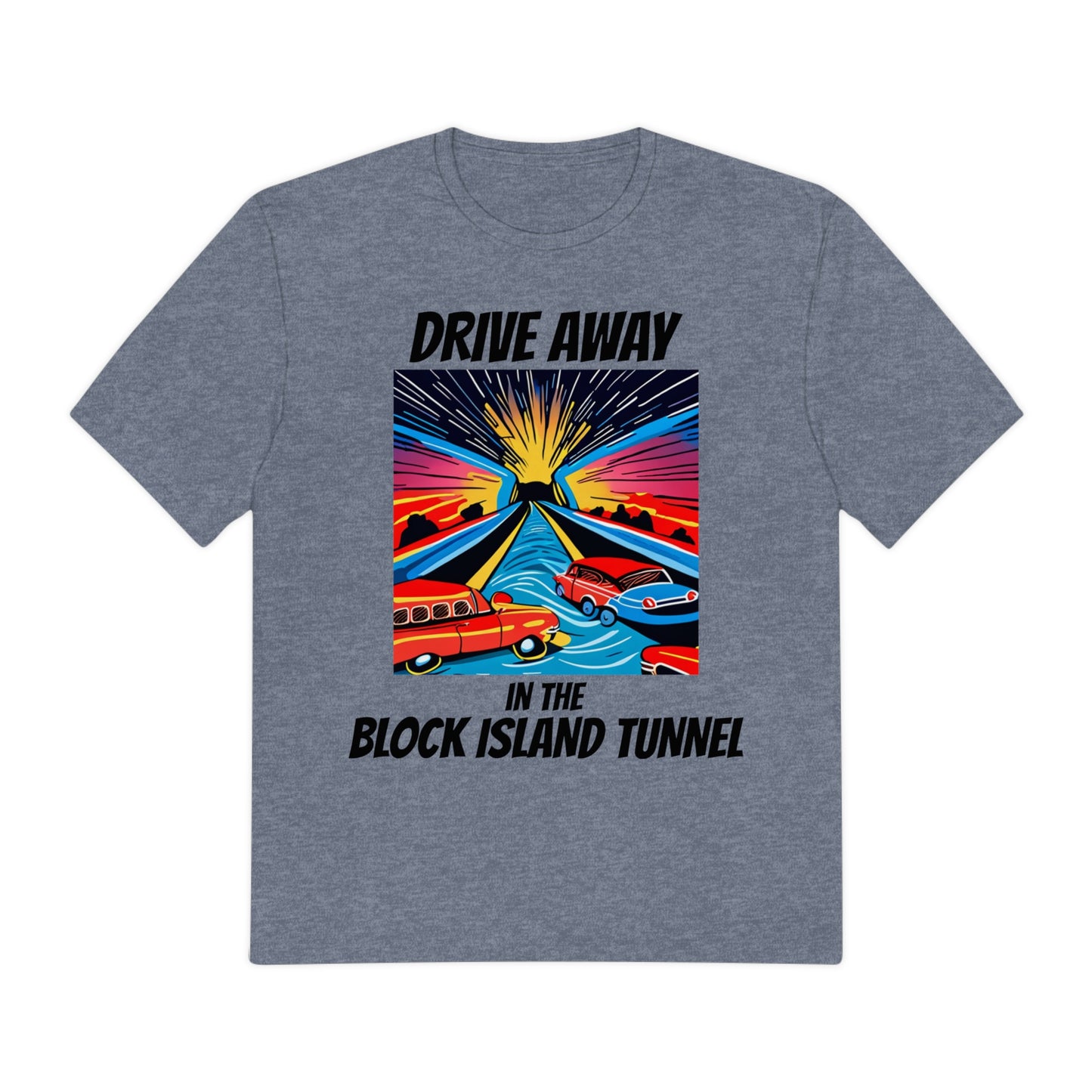 Drive Away in the Block Island Tunnel Tee