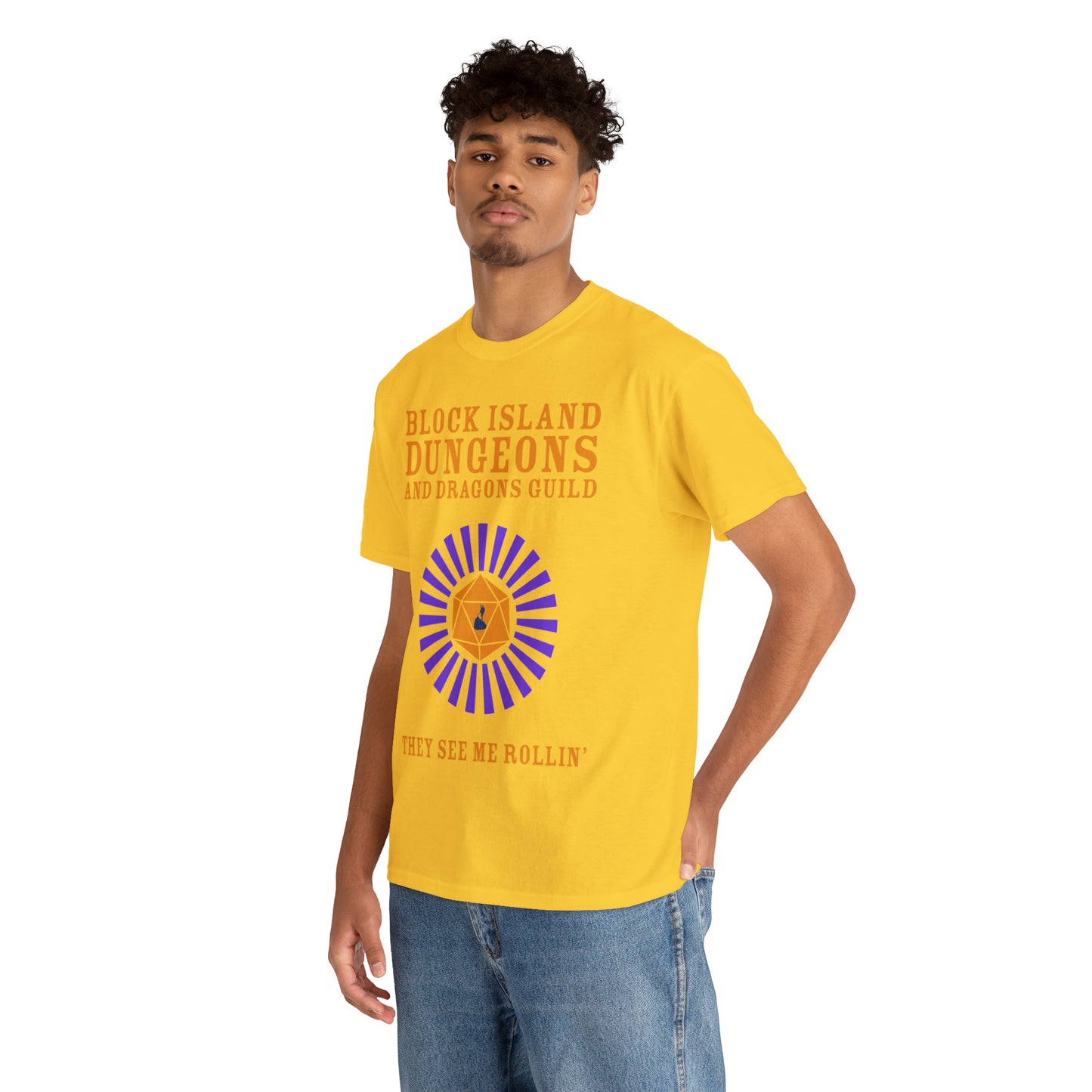 Block Island Dungeons and Dragons Guild Tee