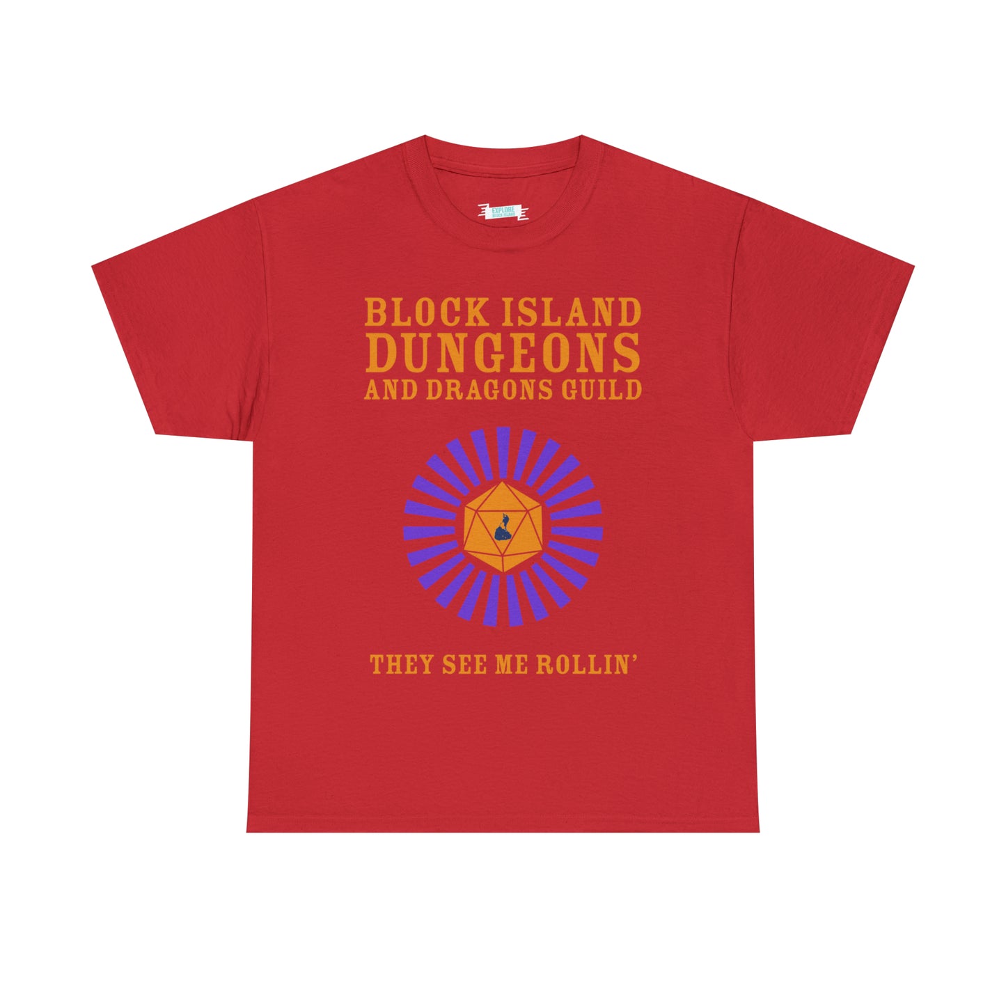 Block Island Dungeons and Dragons Guild Tee