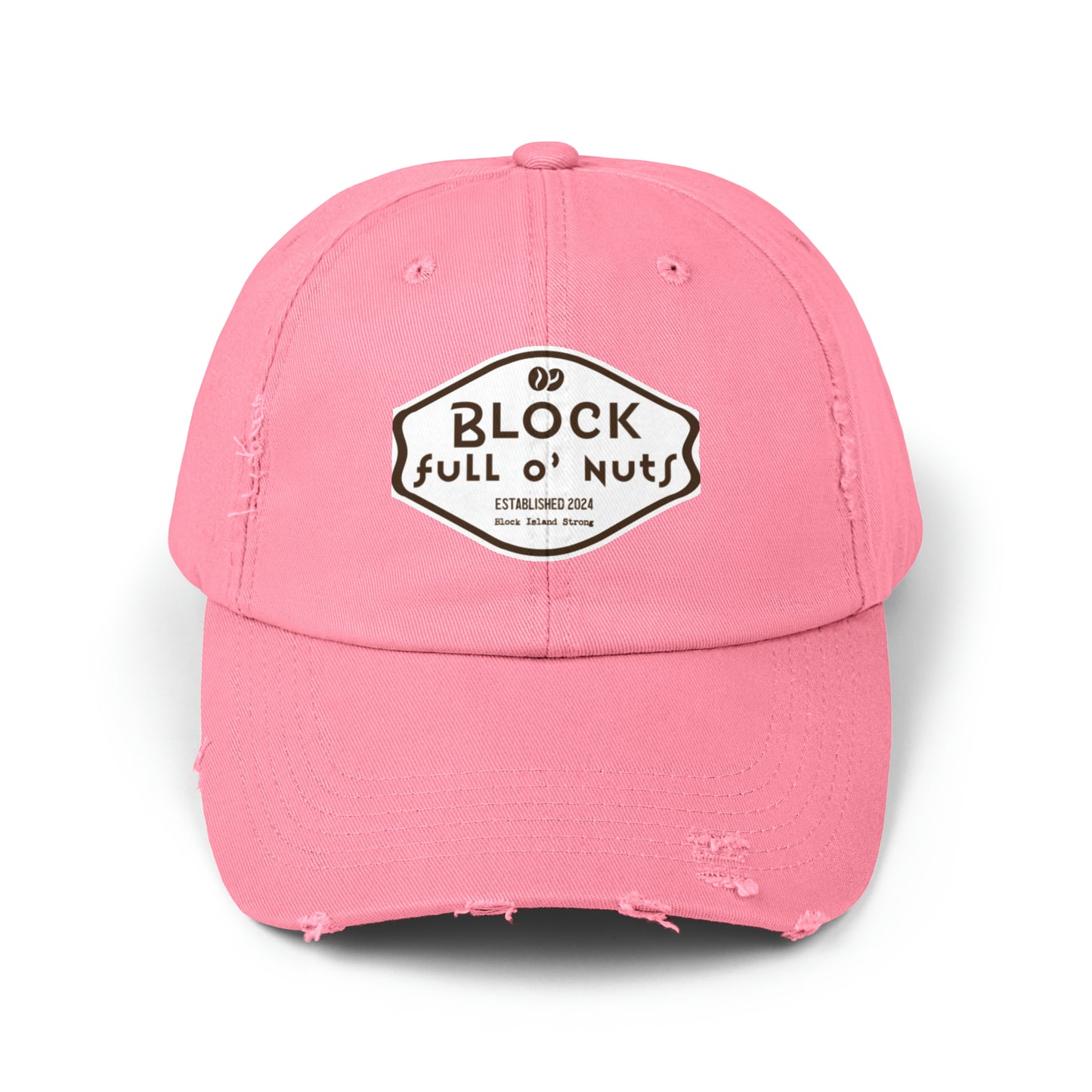 Block Full o’ Nuts Distressed Cap