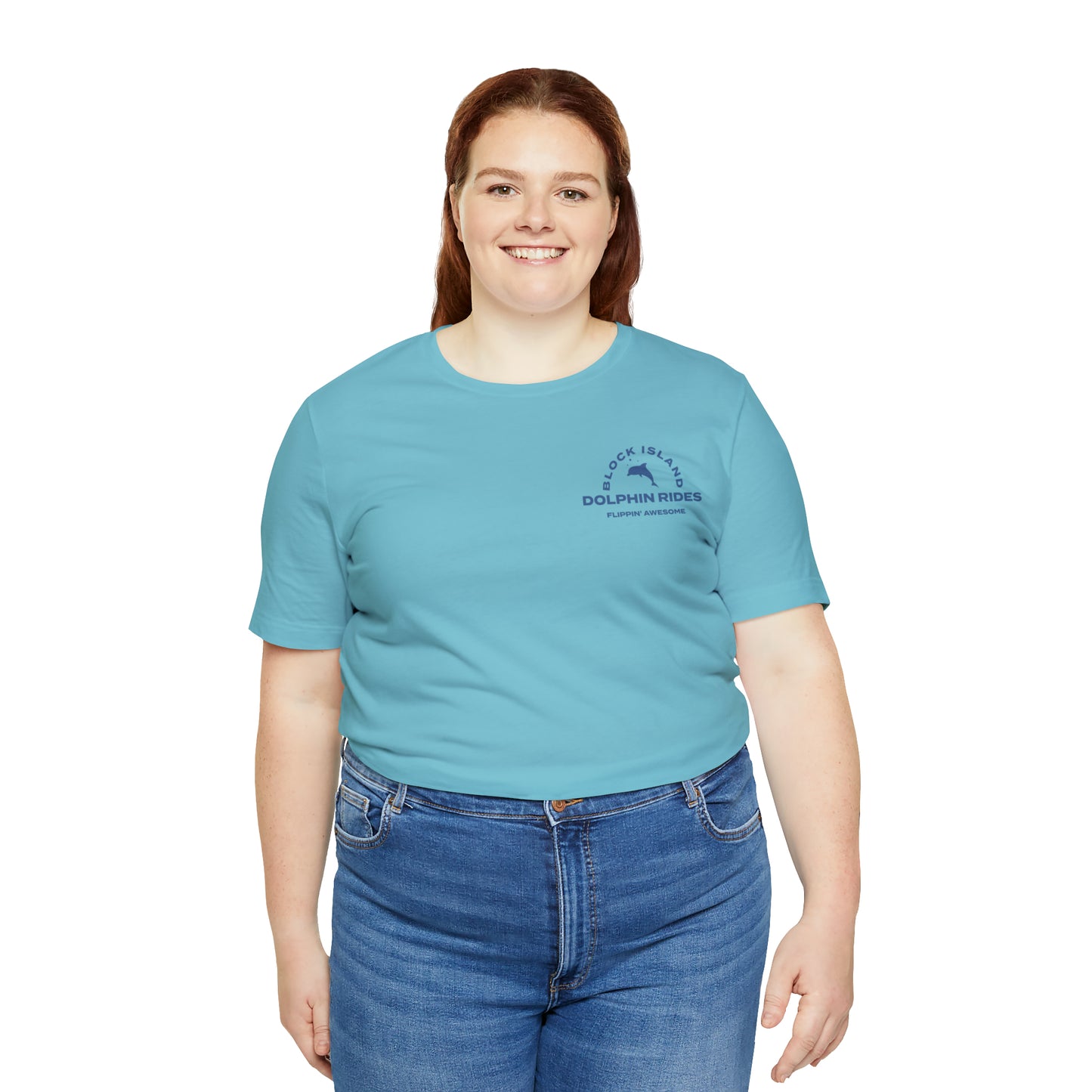 Block Island Dolphin Rides Tee