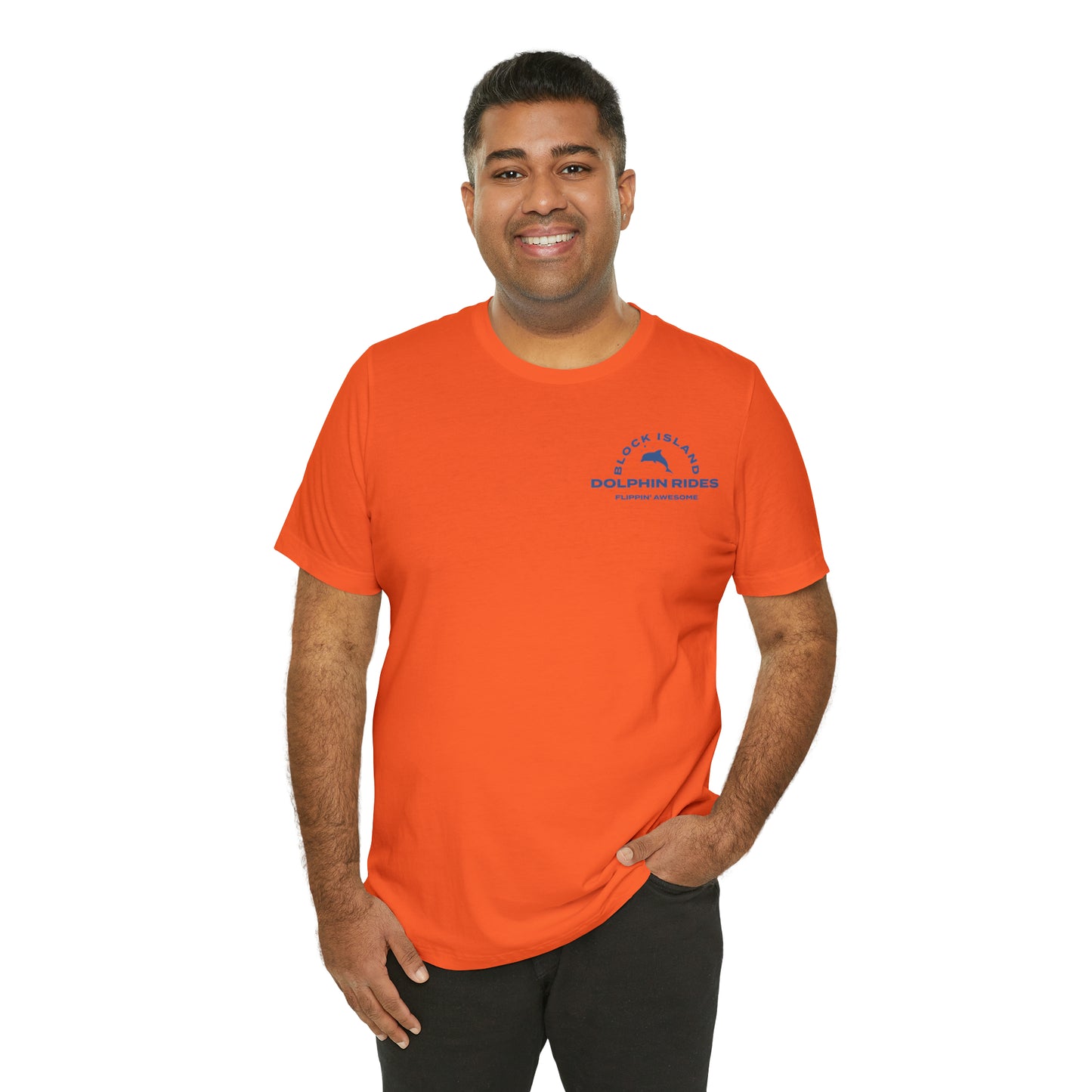 Block Island Dolphin Rides Tee