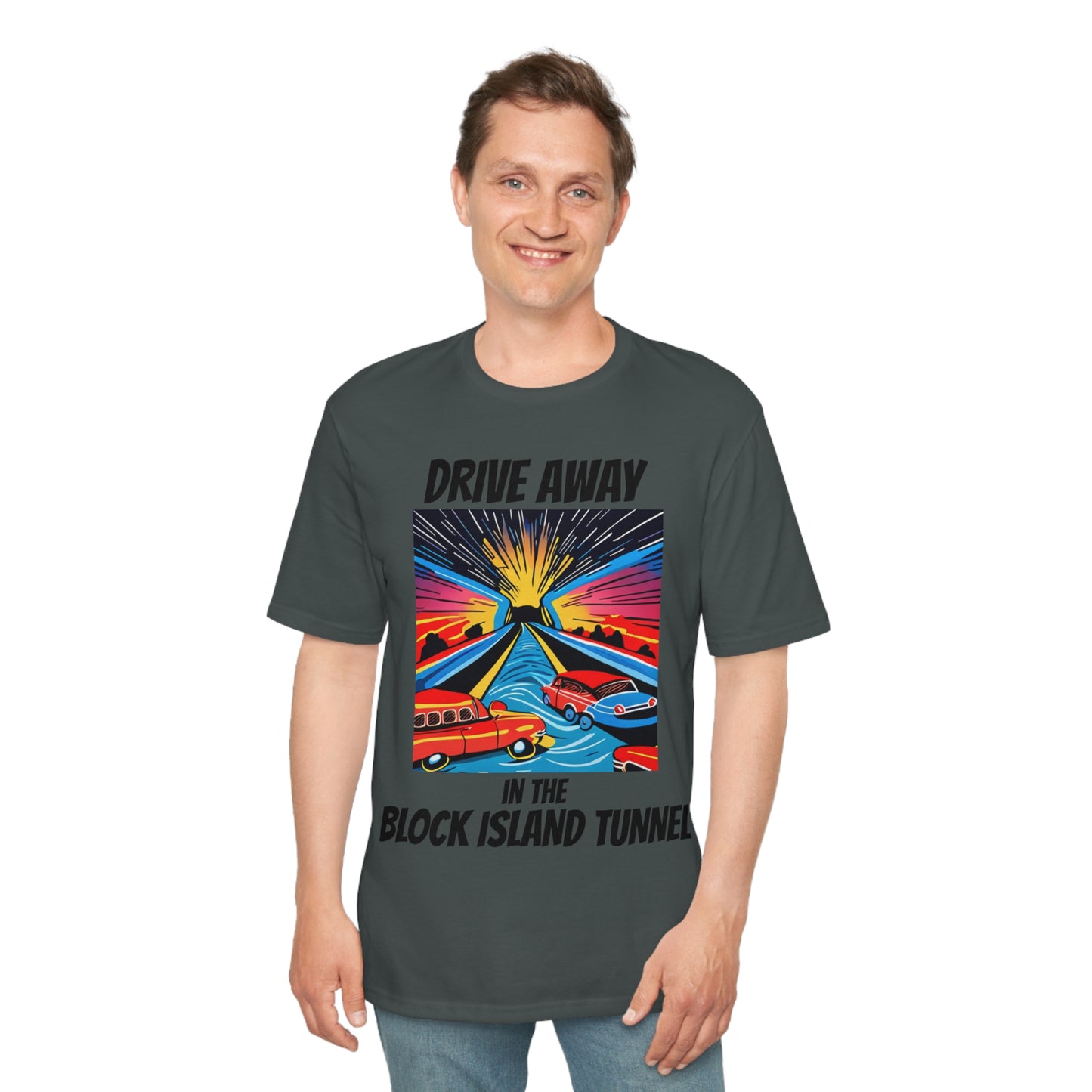Drive Away in the Block Island Tunnel Tee