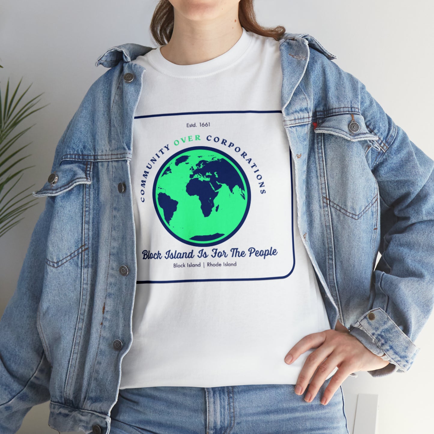 Community Over Corporations Tee