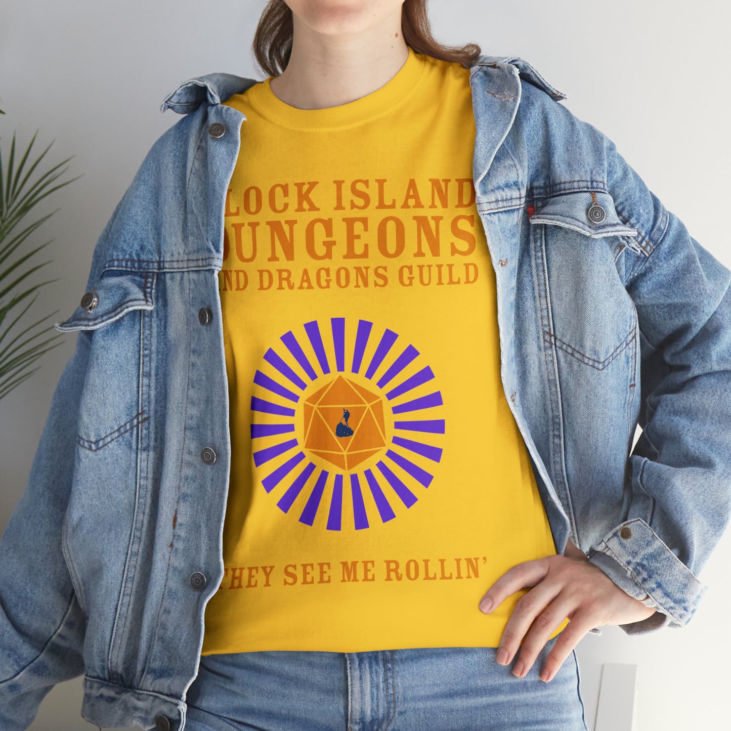 Block Island Dungeons and Dragons Guild Tee