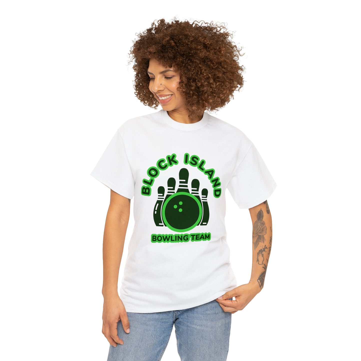 Block Island Bowling Team Tee