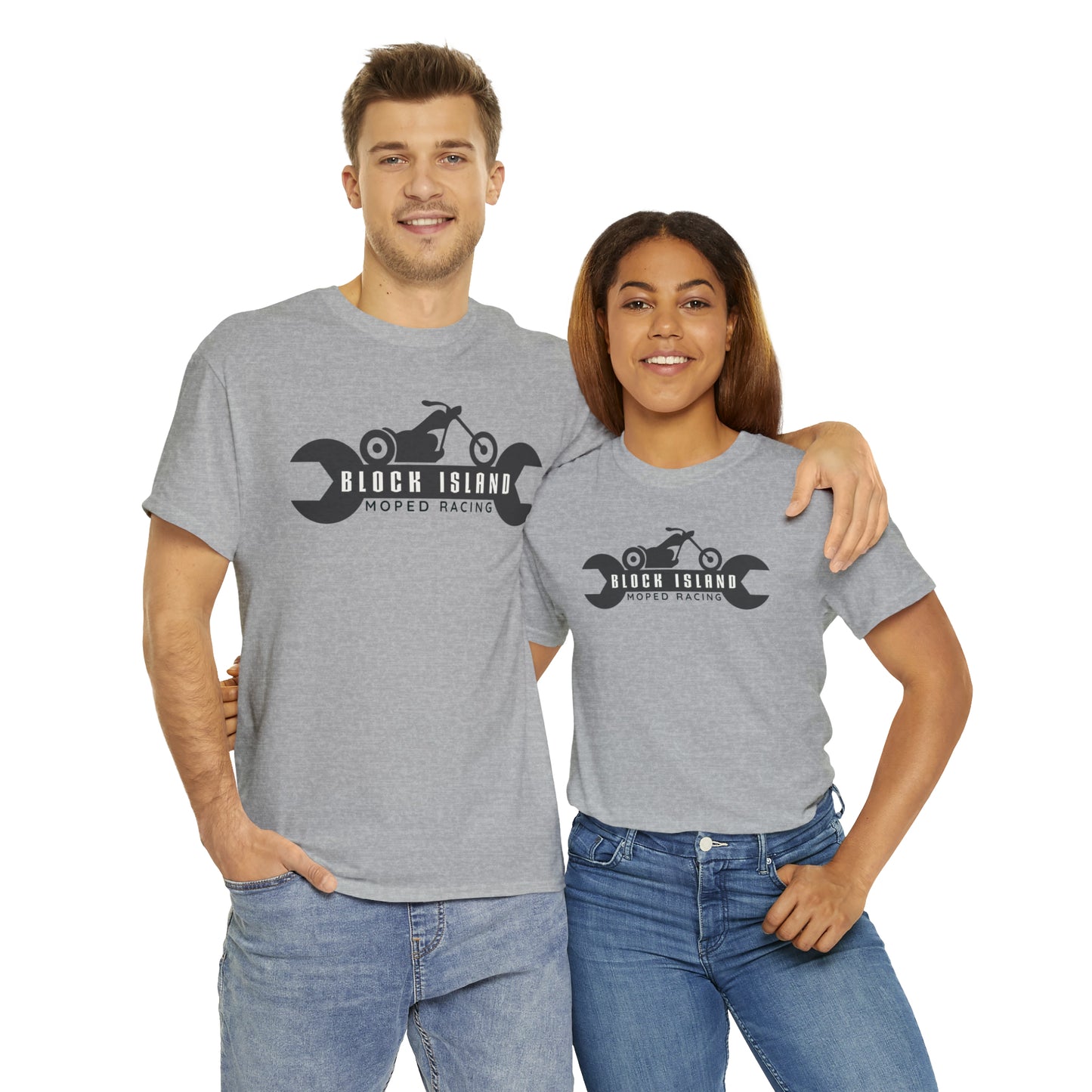 Block Island Moped Racing Tee