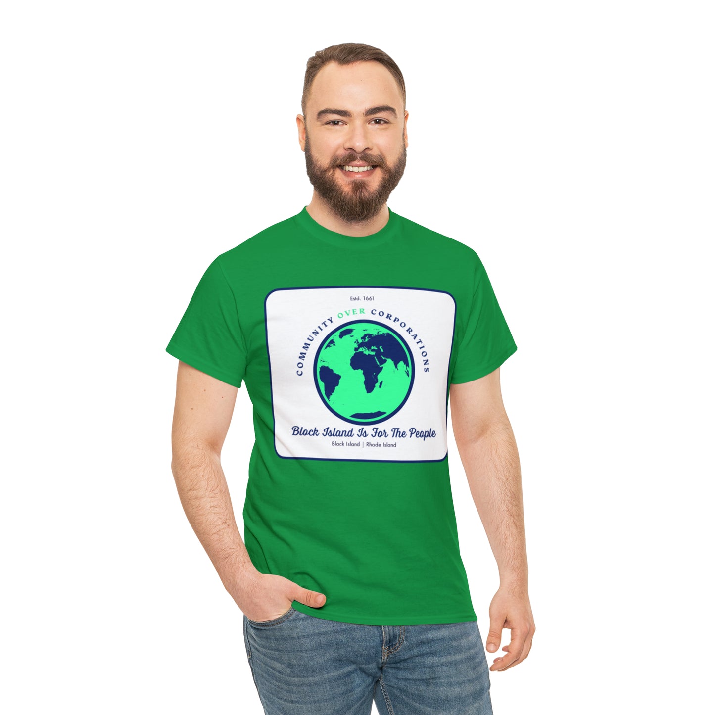 Community Over Corporations Tee