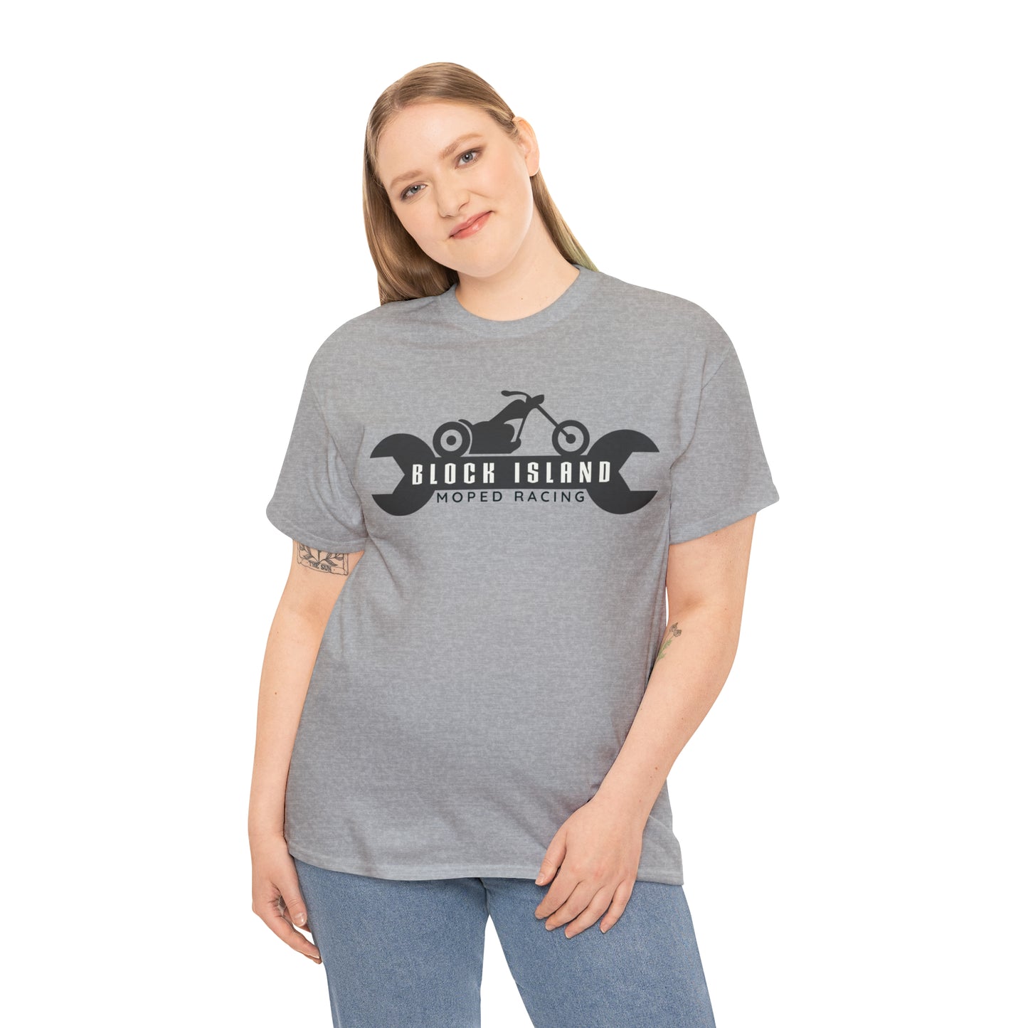 Block Island Moped Racing Tee