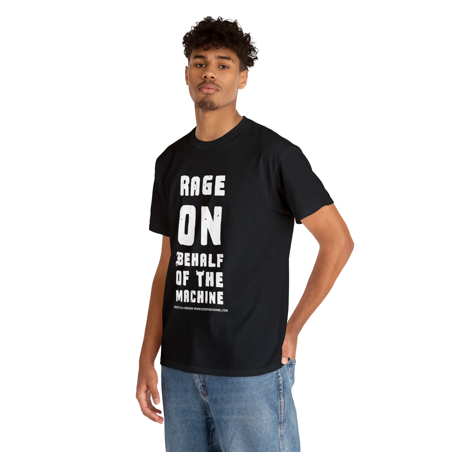 Rage On Behalf Of The Machine Tee