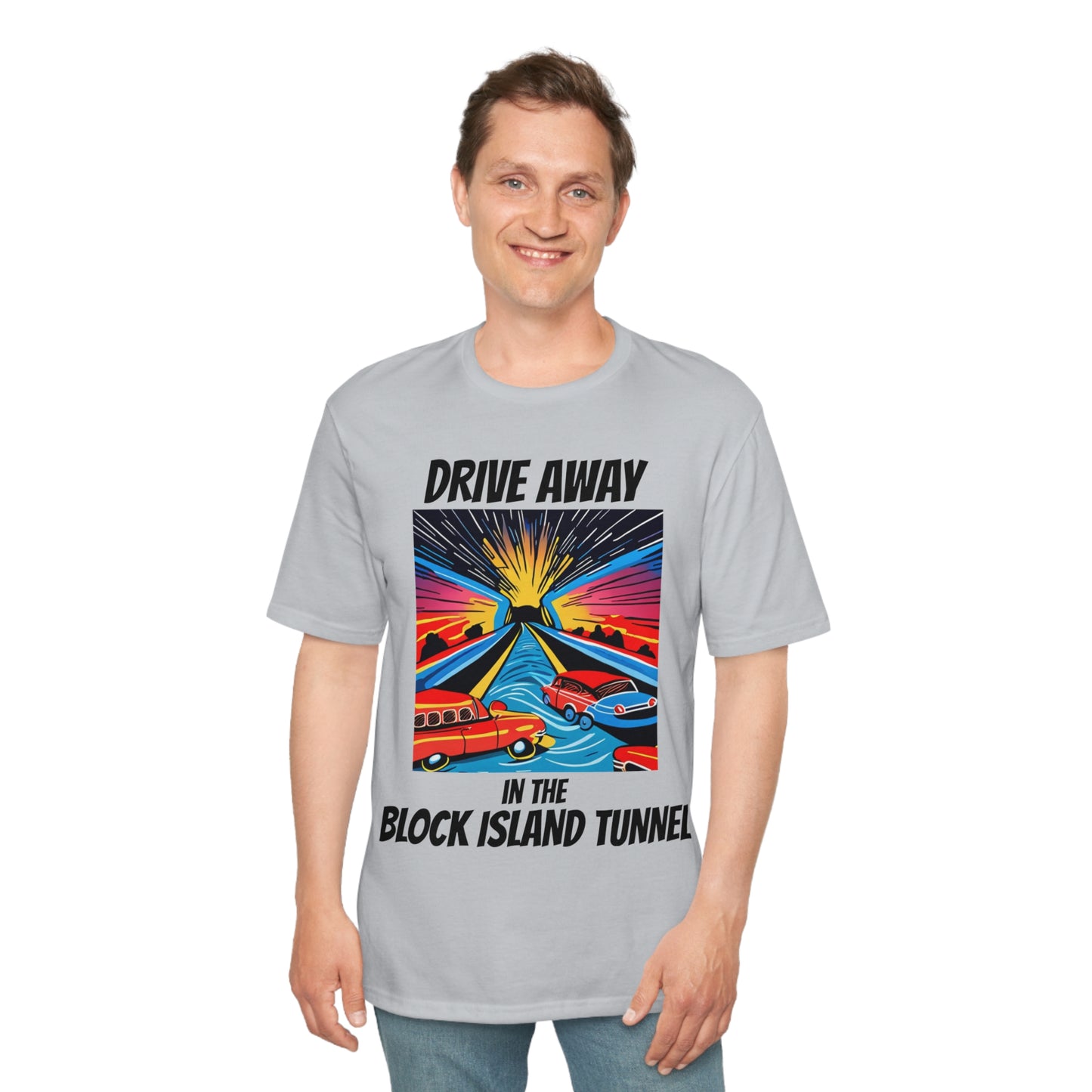 Drive Away in the Block Island Tunnel Tee