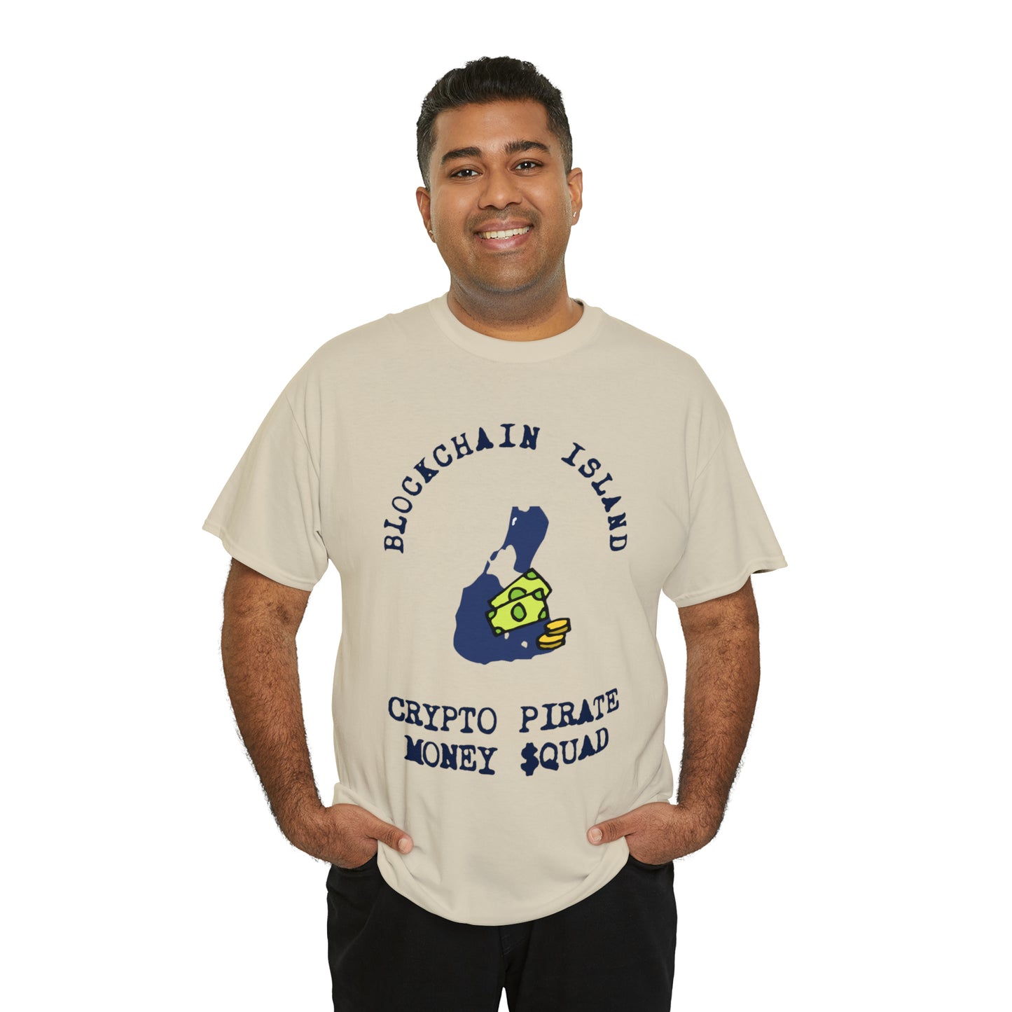 Blockchain Island Tee