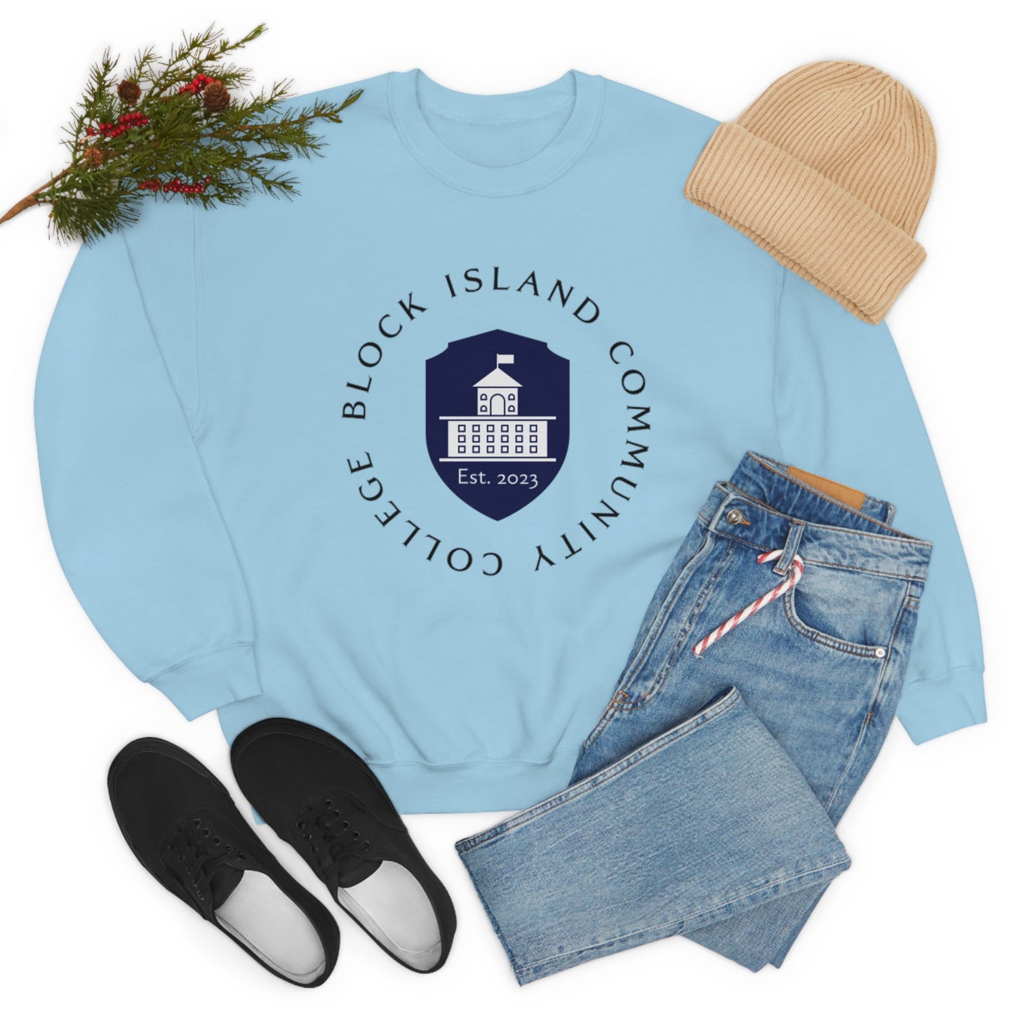 Block Island Community College Crewneck Sweatshirt