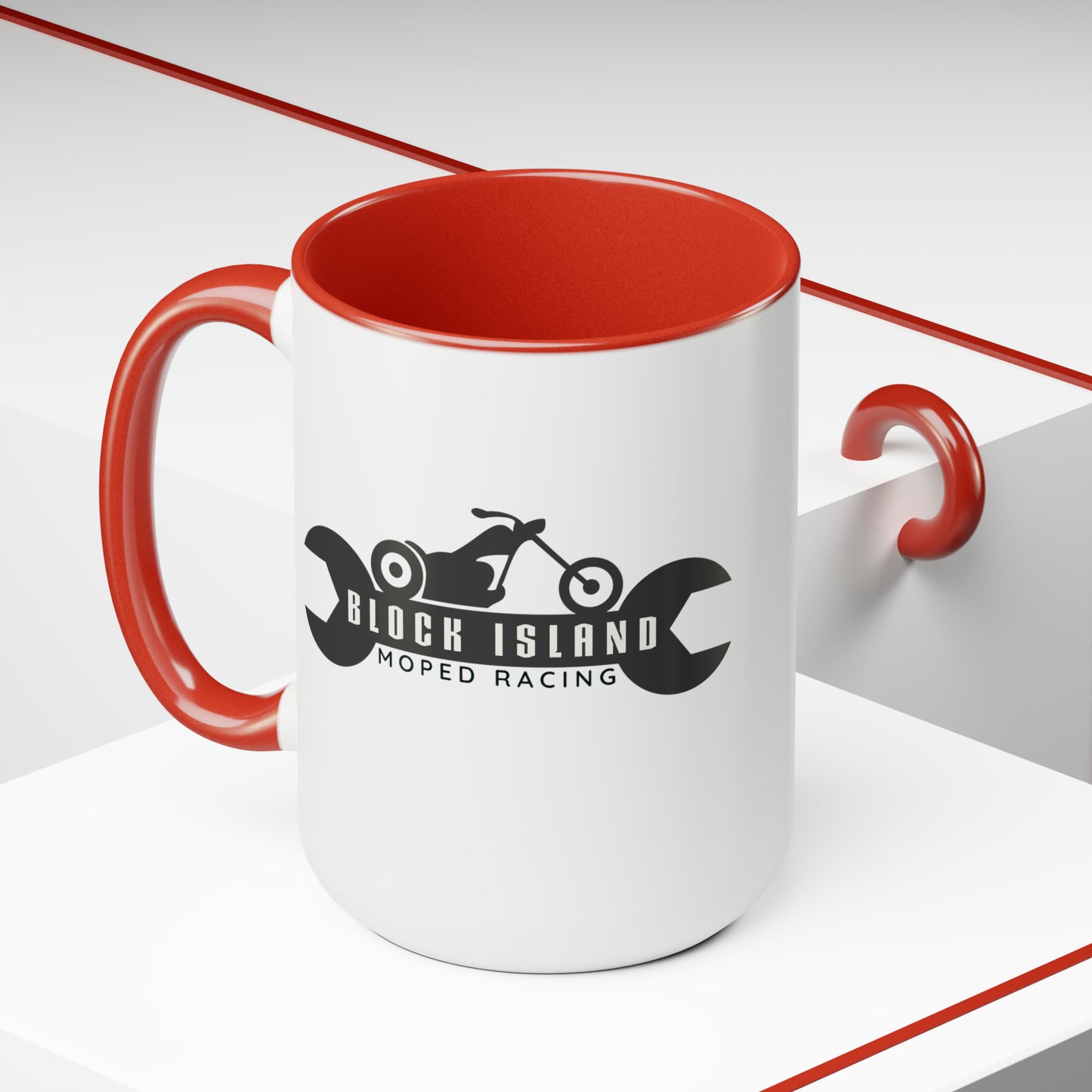Block Island Moped Racing Mug