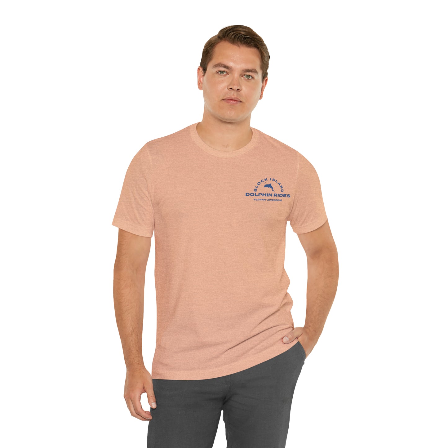 Block Island Dolphin Rides Tee