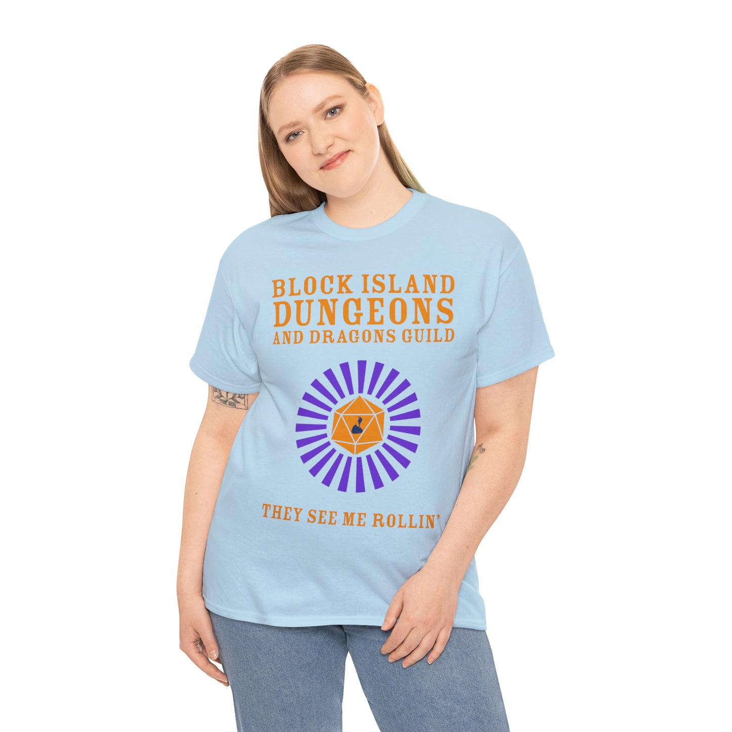 Block Island Dungeons and Dragons Guild Tee