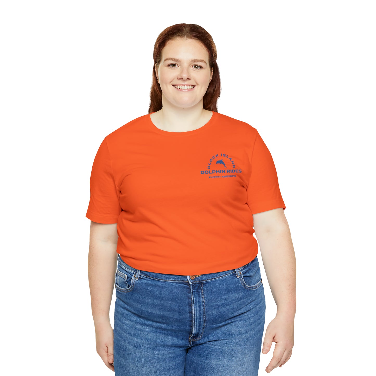 Block Island Dolphin Rides Tee