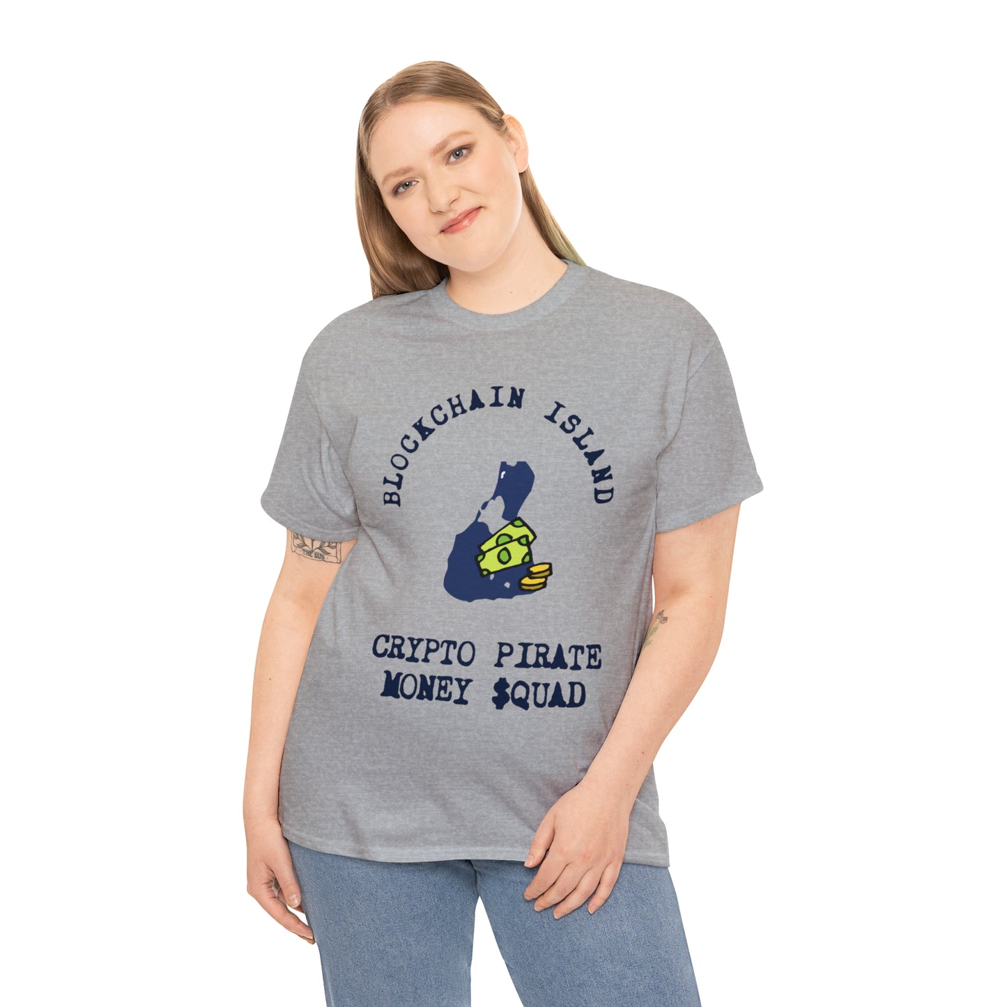 Blockchain Island Tee
