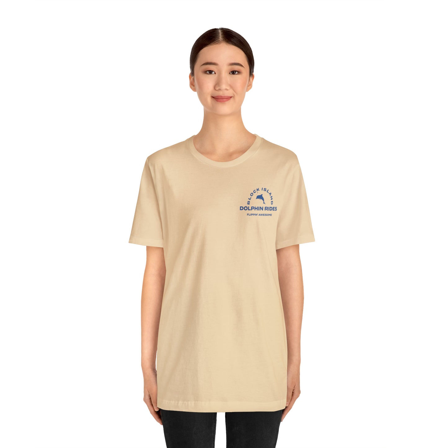 Block Island Dolphin Rides Tee