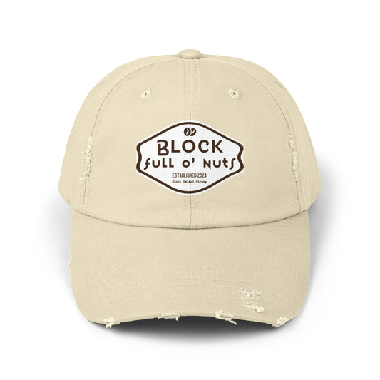 Block Full o’ Nuts Distressed Cap