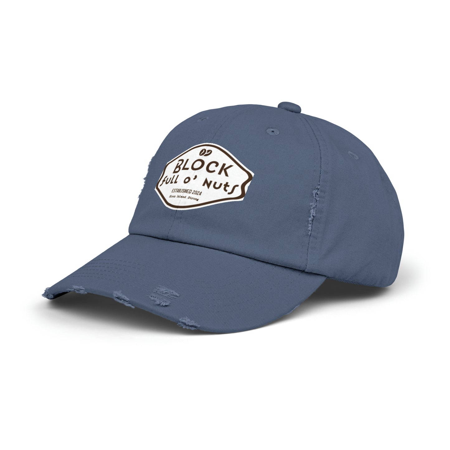 Block Full o’ Nuts Distressed Cap
