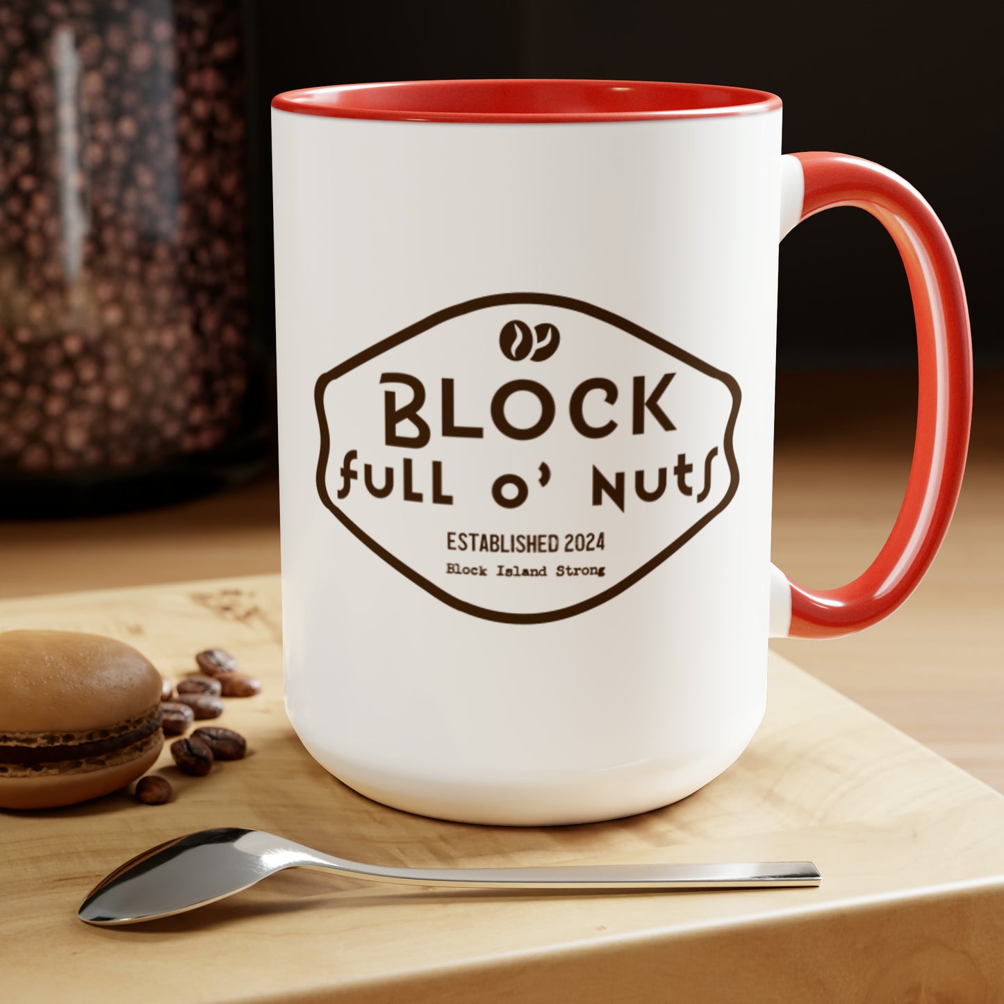 Block Full o’ Nuts Mug