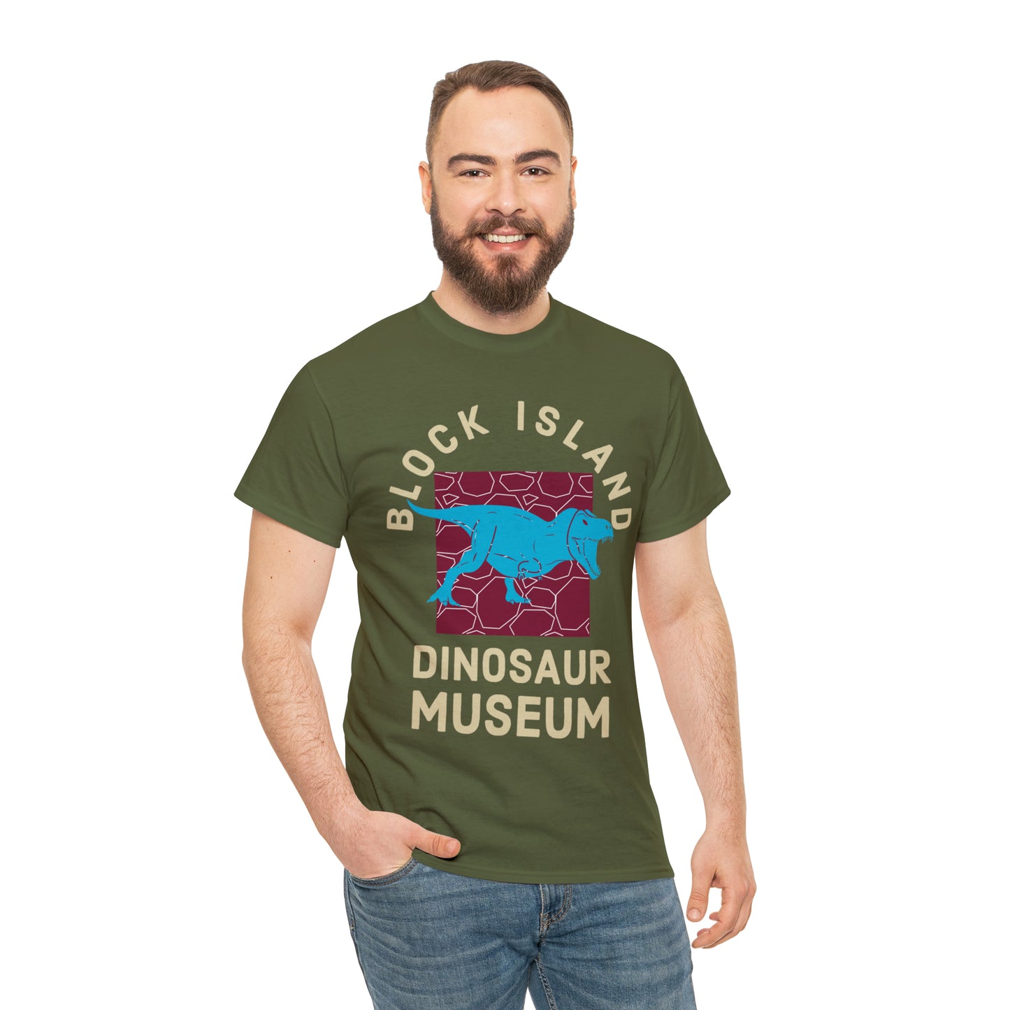 Block Island Dinosaur Museum Tee