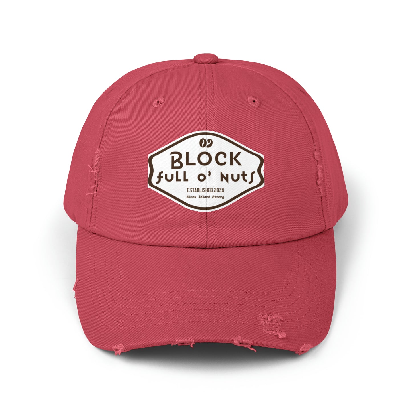 Block Full o’ Nuts Distressed Cap