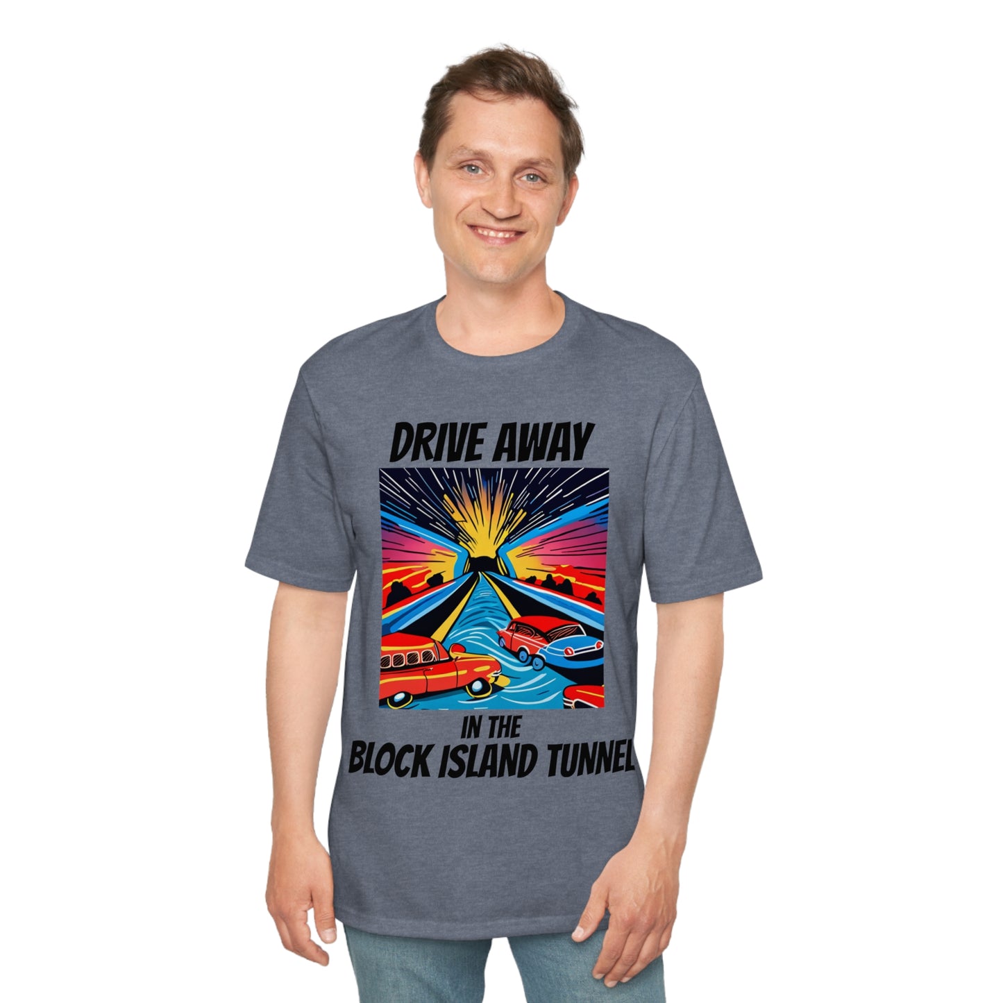 Drive Away in the Block Island Tunnel Tee