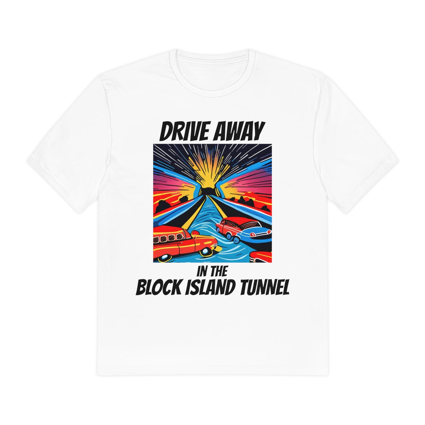 Drive Away in the Block Island Tunnel Tee