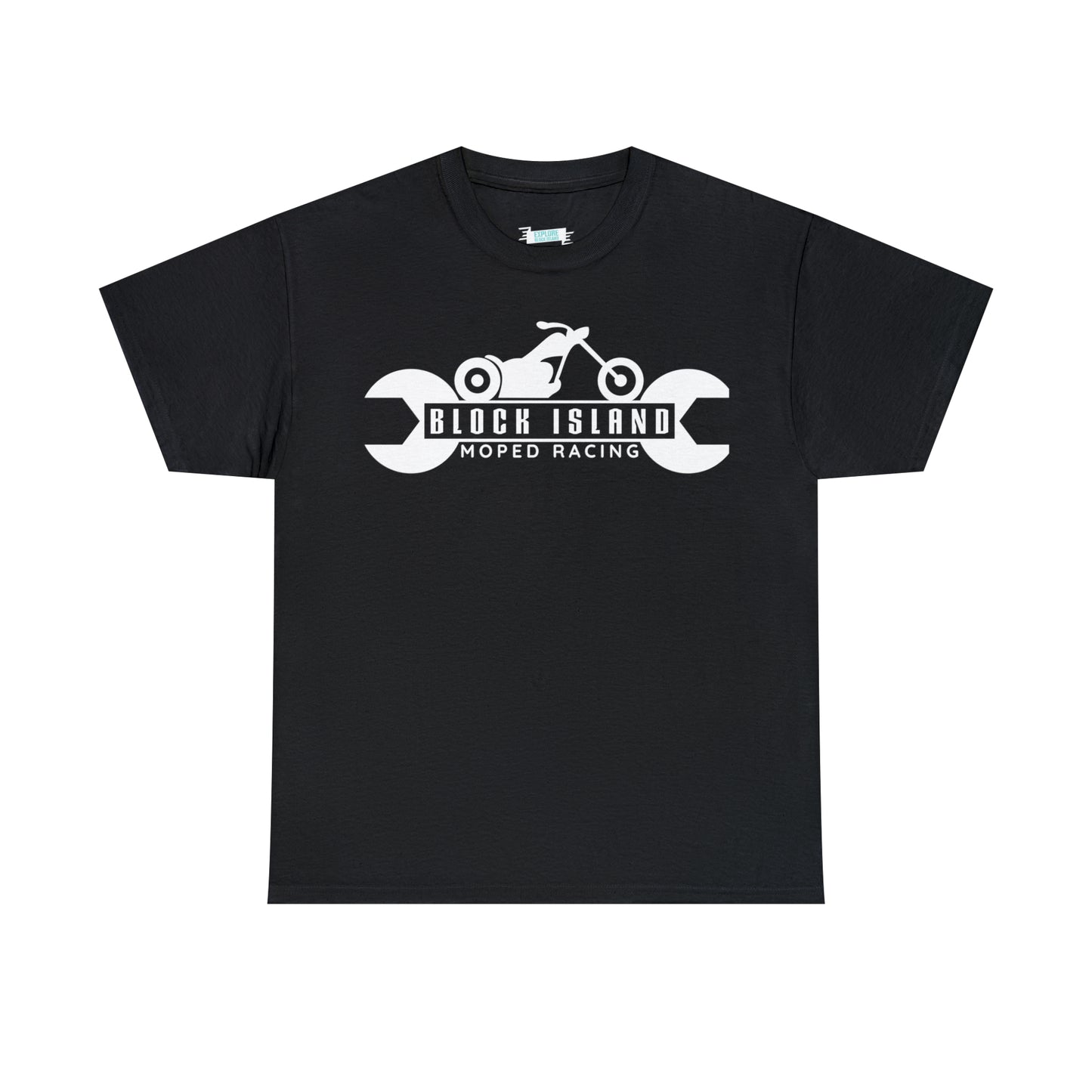 Block Island Moped Racing Tee