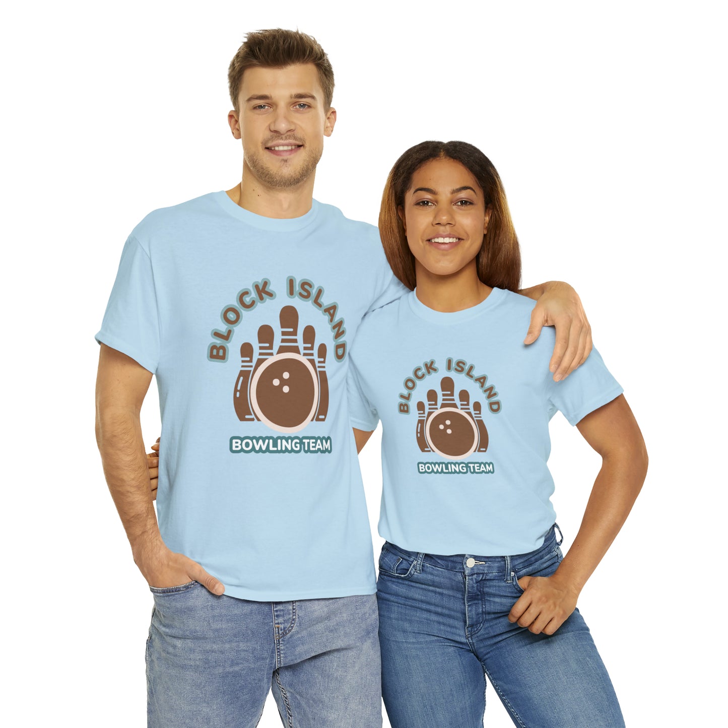 Block Island Bowling Team Tee