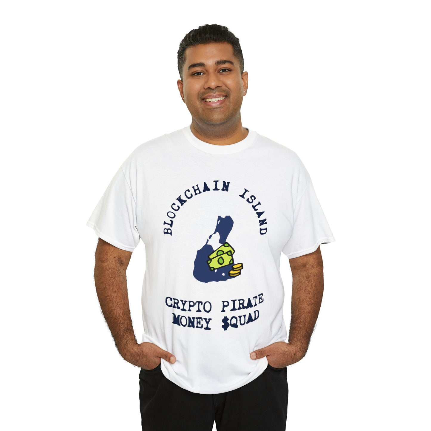 Blockchain Island Tee