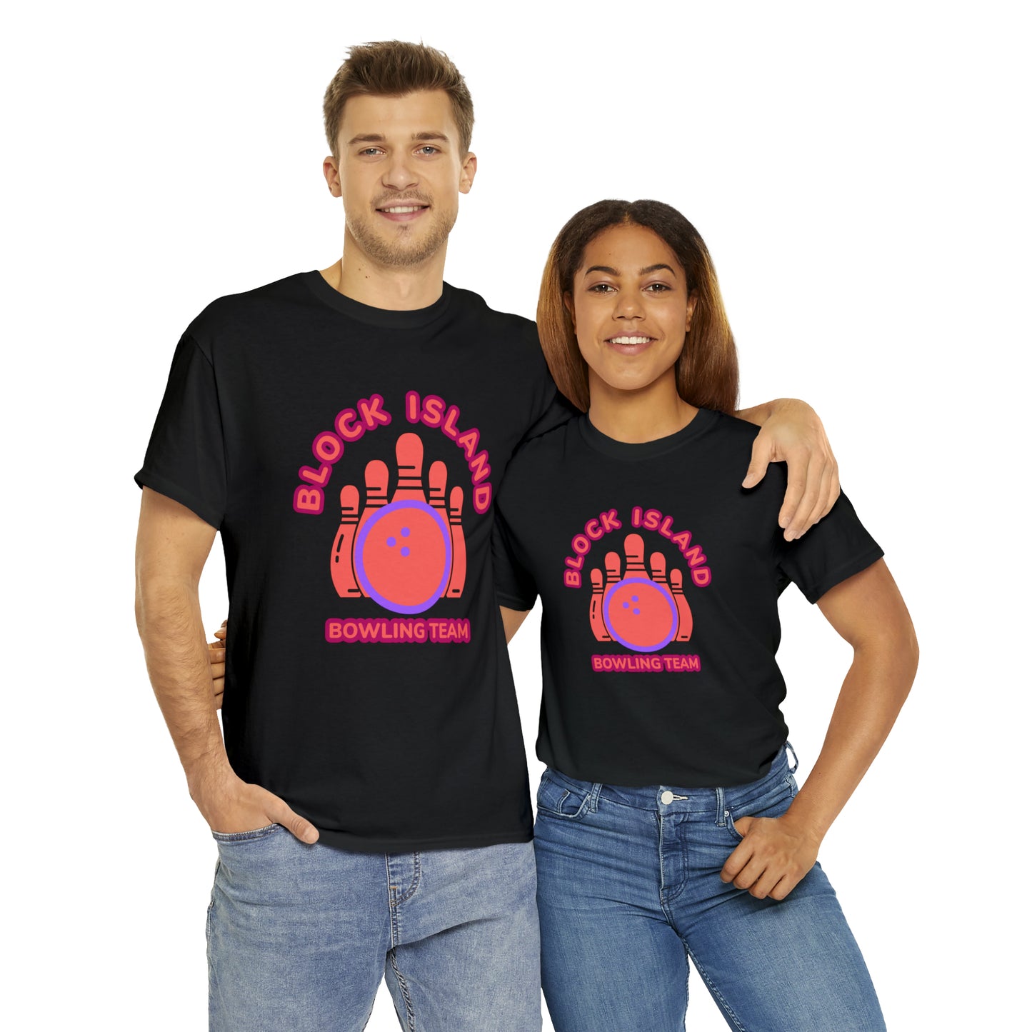 Block Island Bowling Team Tee