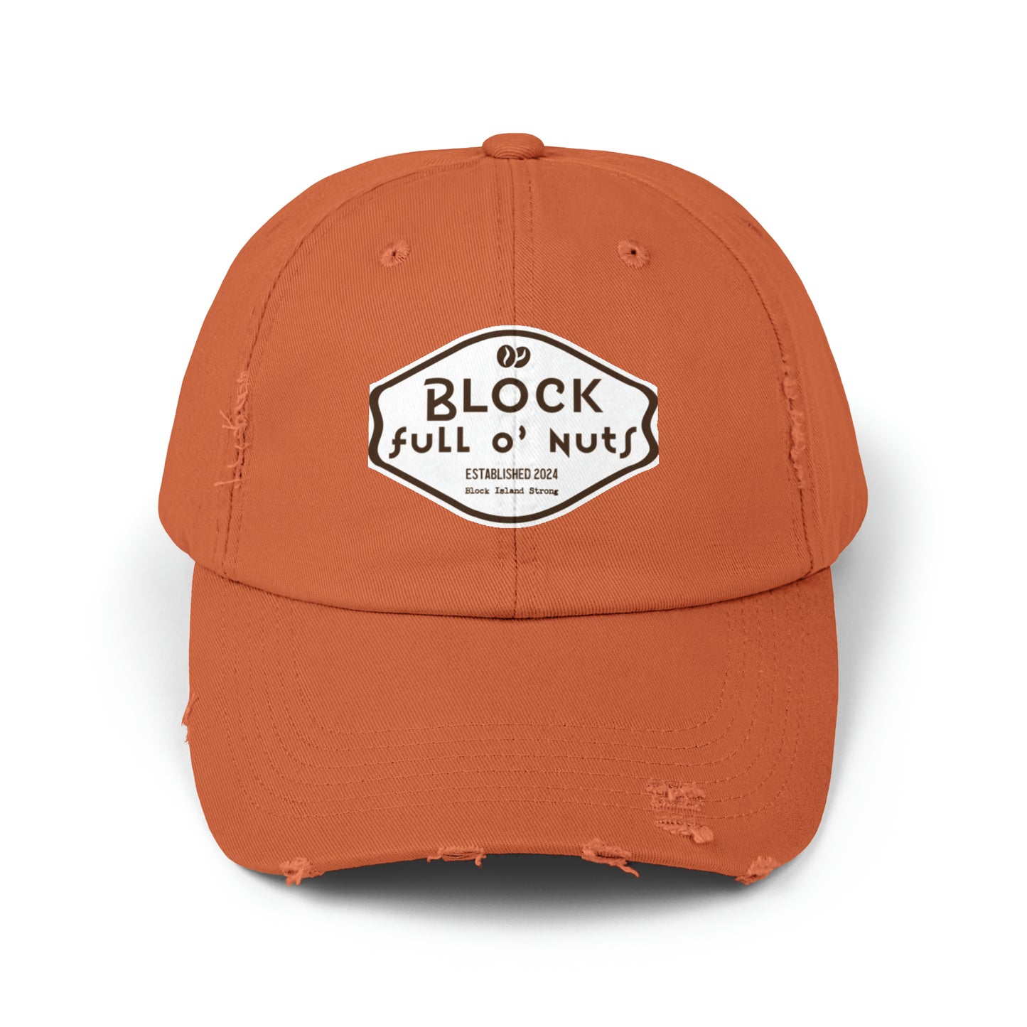 Block Full o’ Nuts Distressed Cap