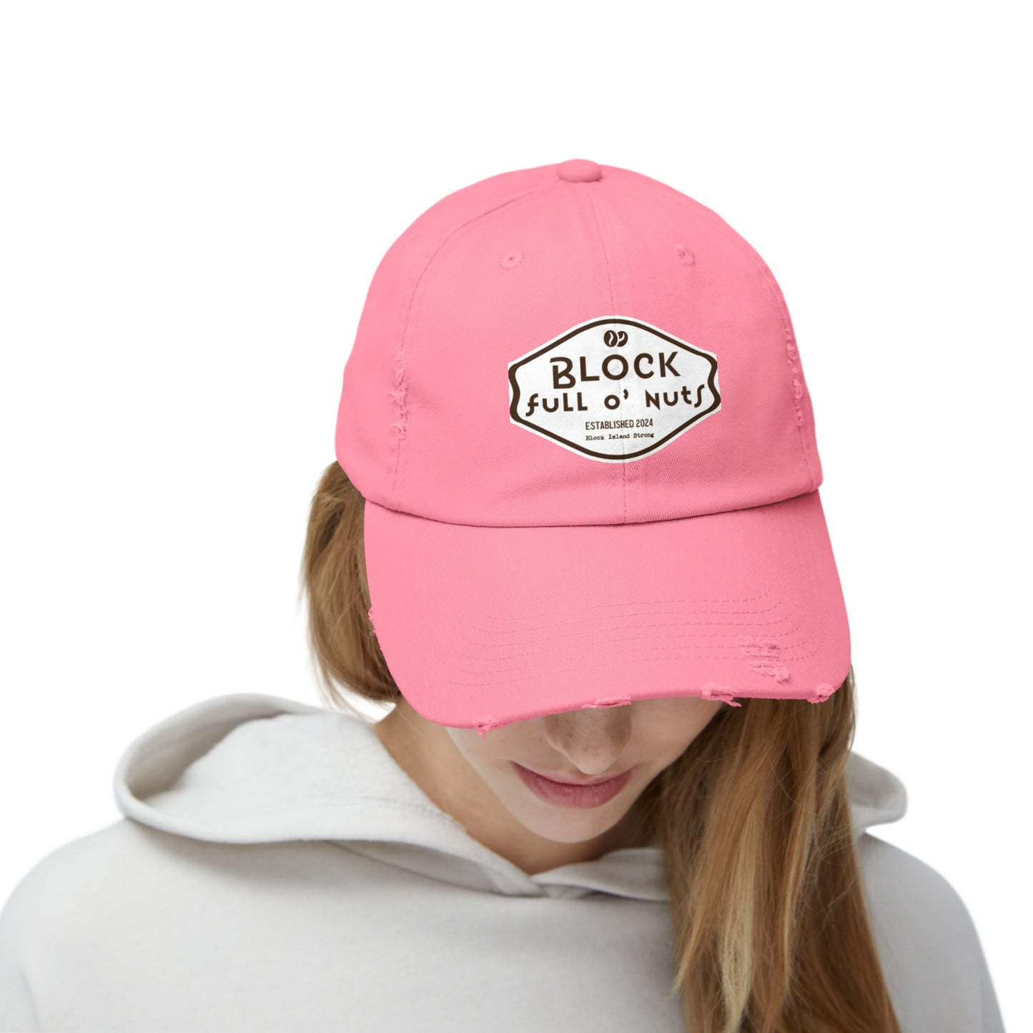 Block Full o’ Nuts Distressed Cap